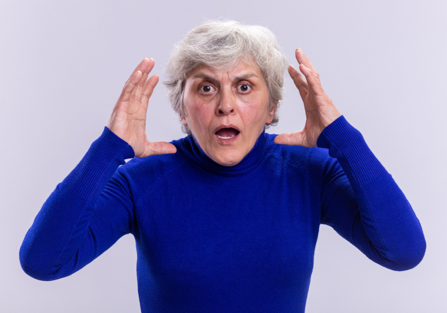An extremely annoyed senior woman | Source: Freepik