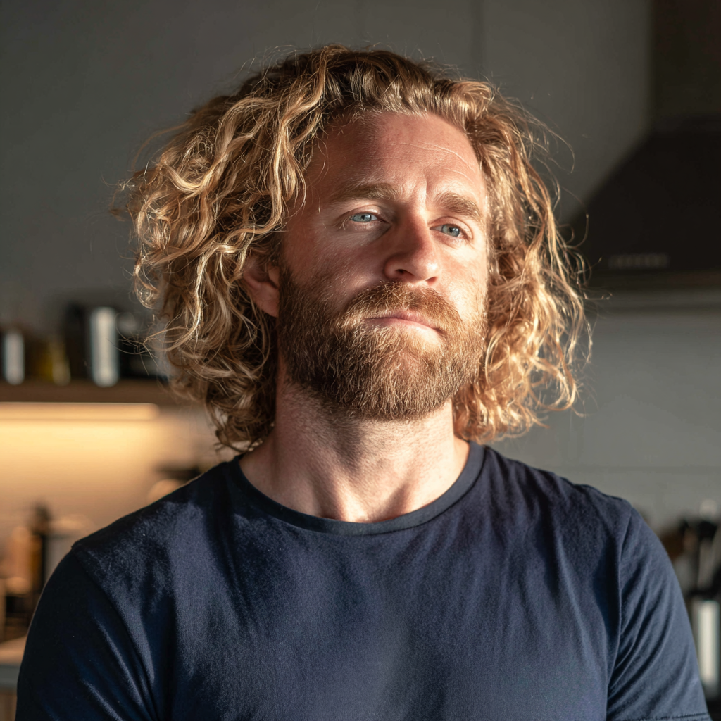 A frowning man | Source: Midjourney