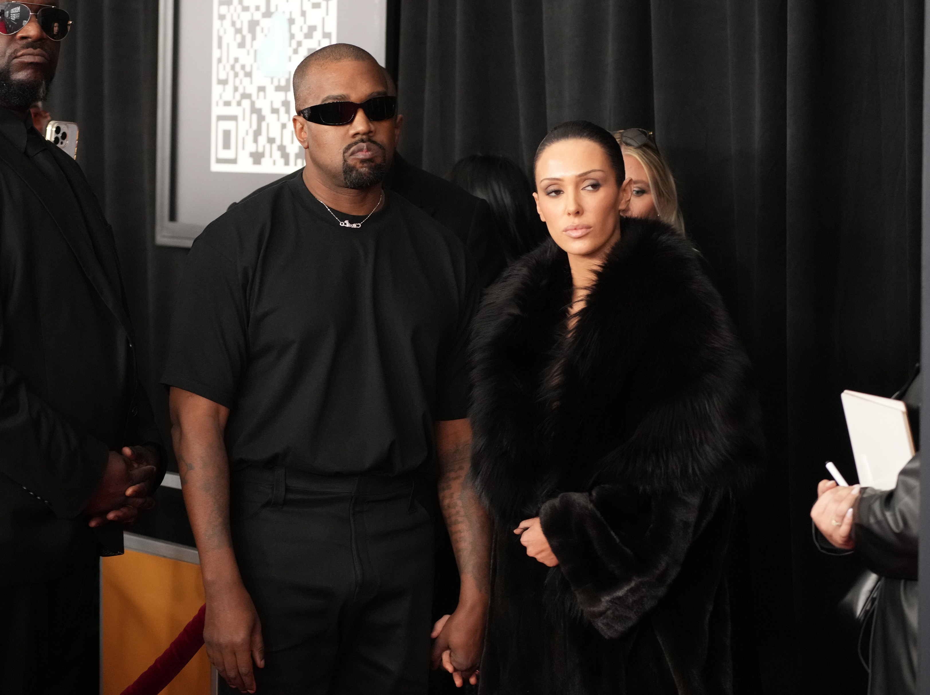 Kanye West and Bianca Censori at the 67th Grammy Awards on February 2, 2025, in Los Angeles, California | Source: Getty Images