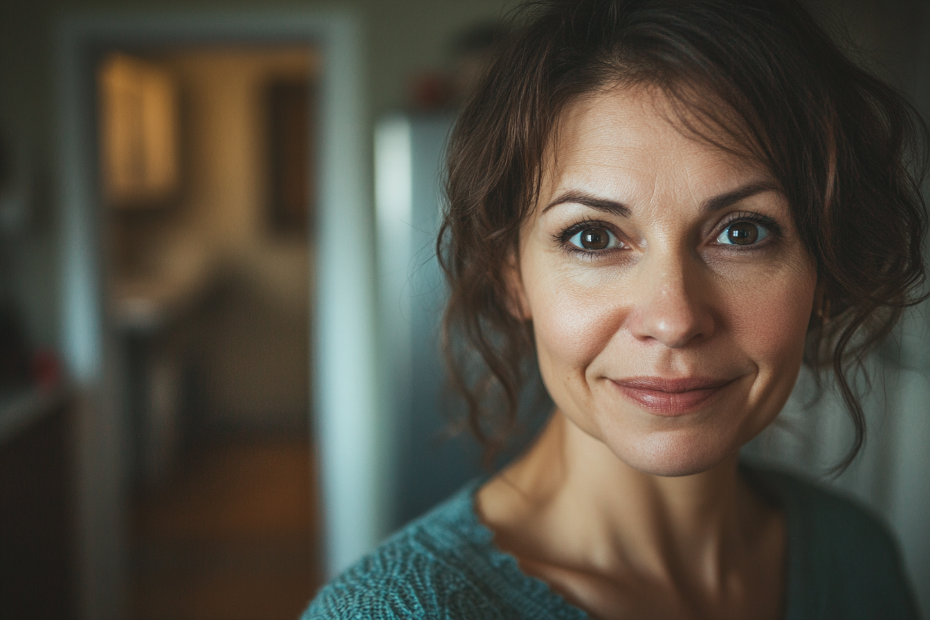 A smiling woman | Source: Midjourney