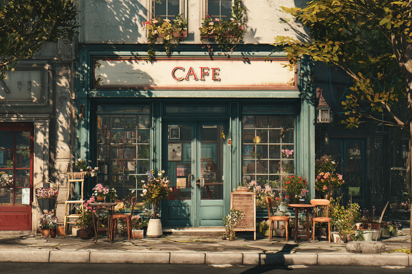 A café | Source: Midjourney