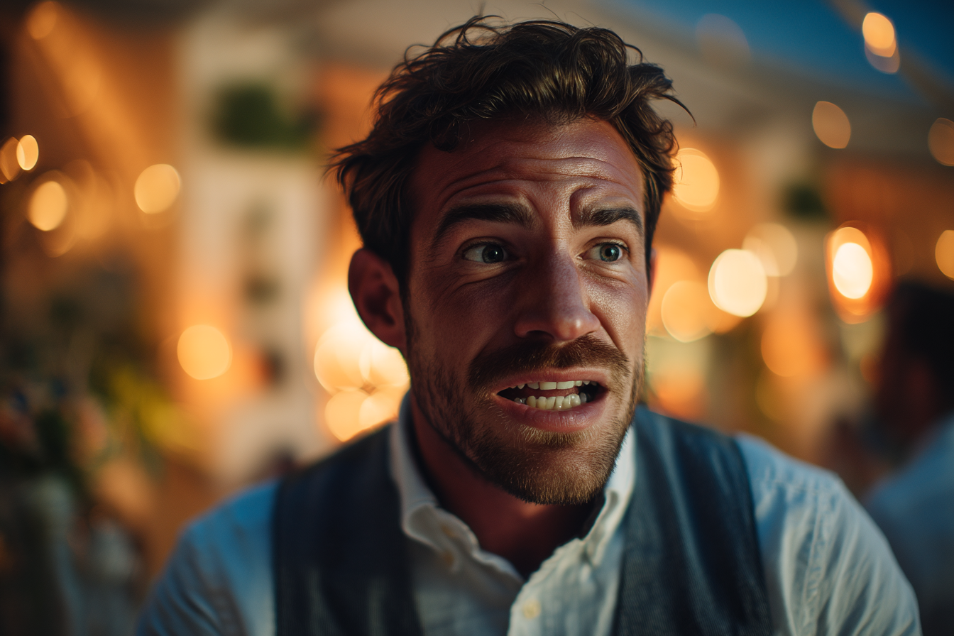 A man talking | Source: Midjourney