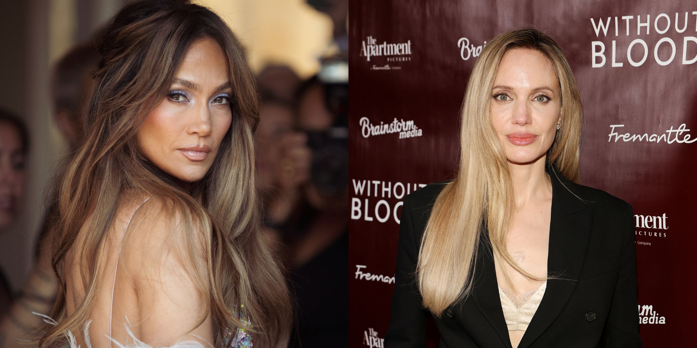 Jennifer Lopez | Angelina Jolie | Source: Getty Images