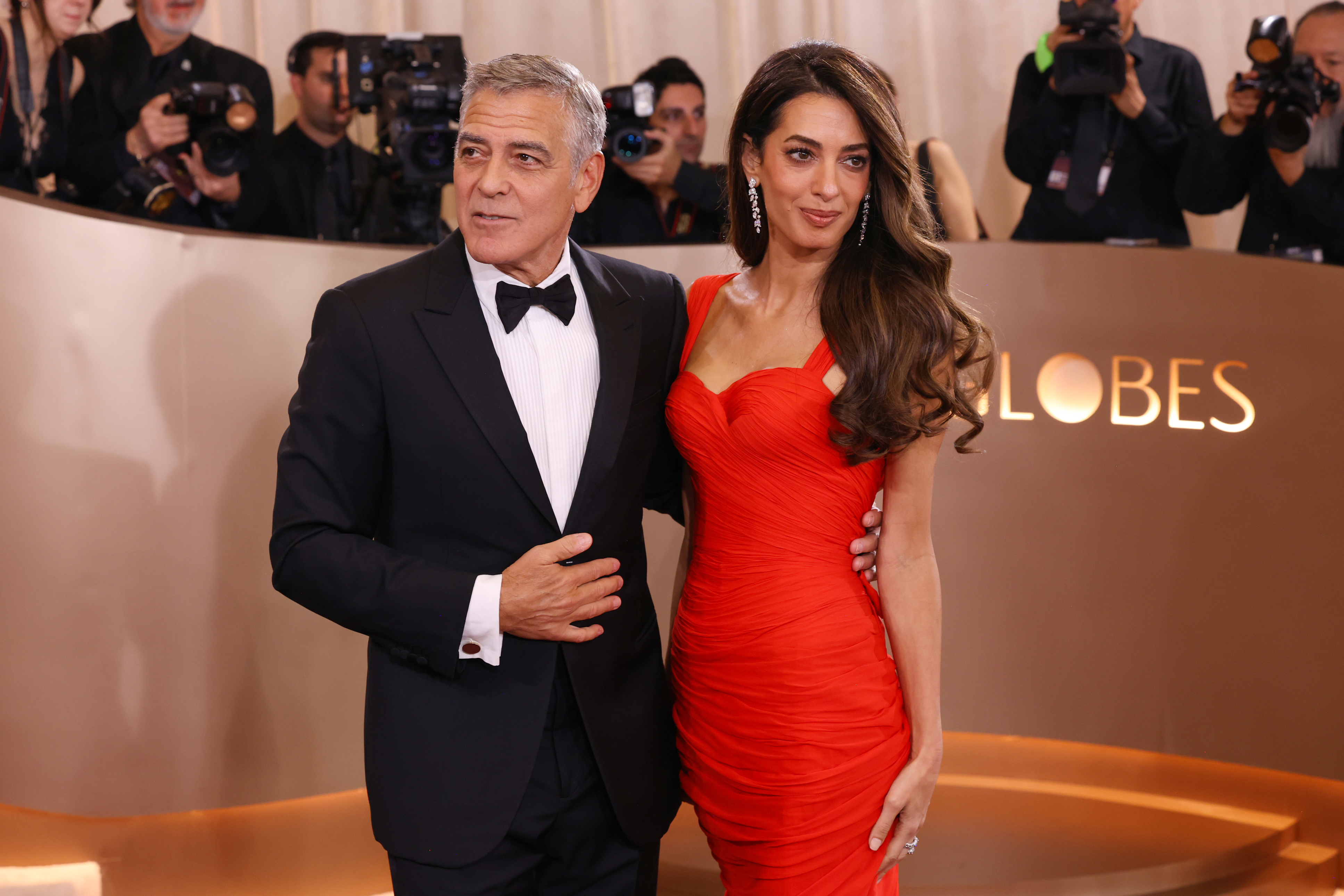 George Clooney and Amal Clooney at the 83rd Annual Golden Globes held at The Beverly Hilton on January 11, 2026 in Beverly Hills, California. | Source: Getty Images