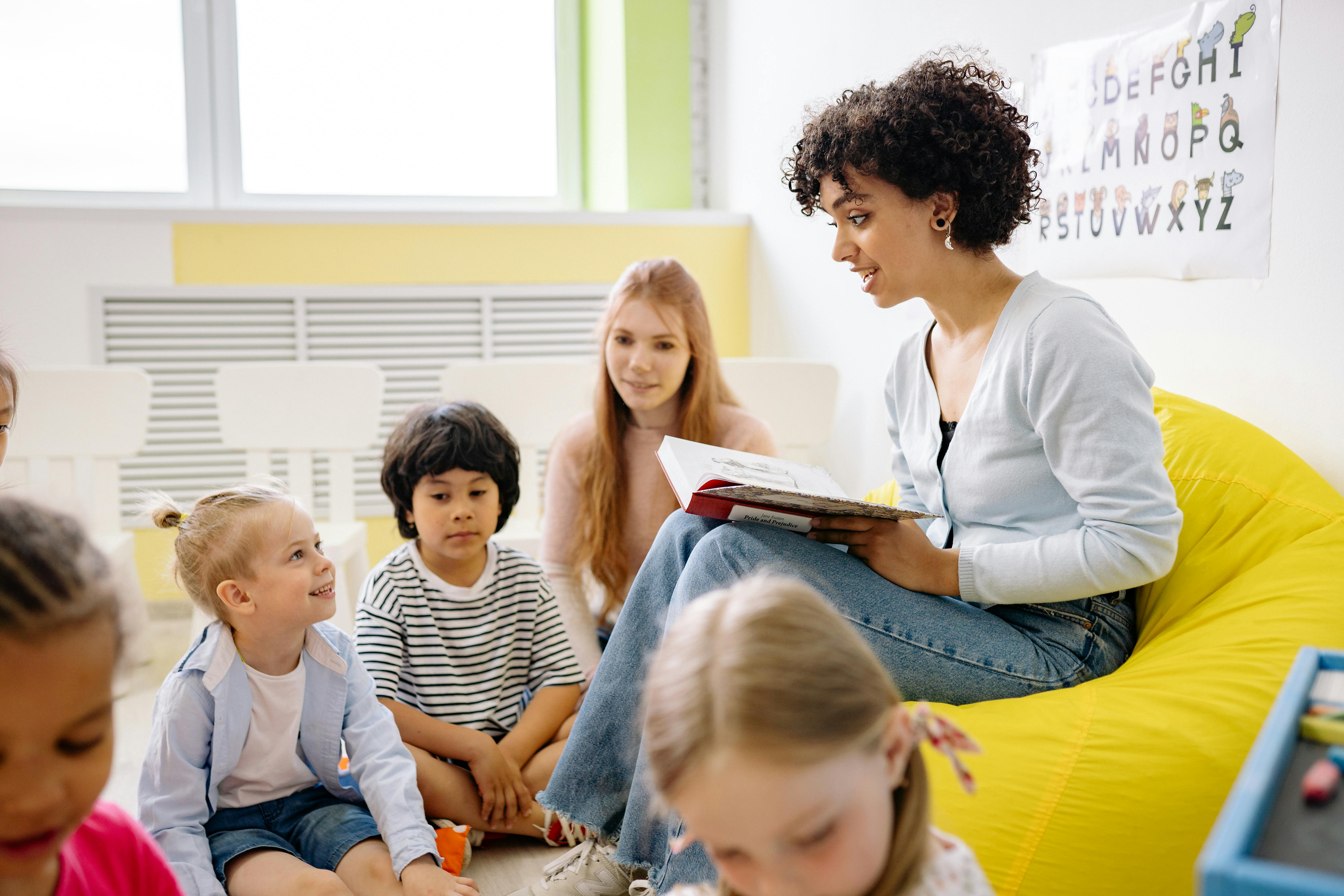 Children in class | Source: Pexels