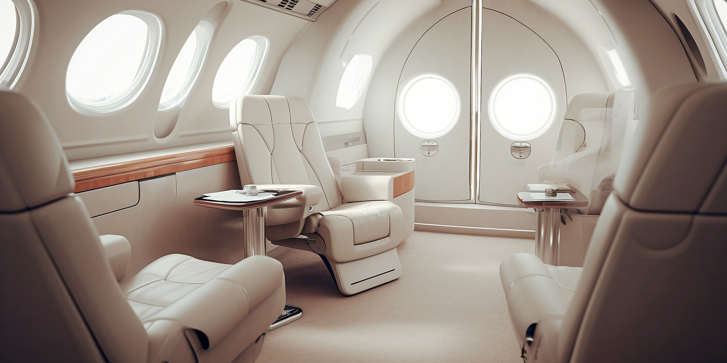 An airplane interior | Source: Freepik