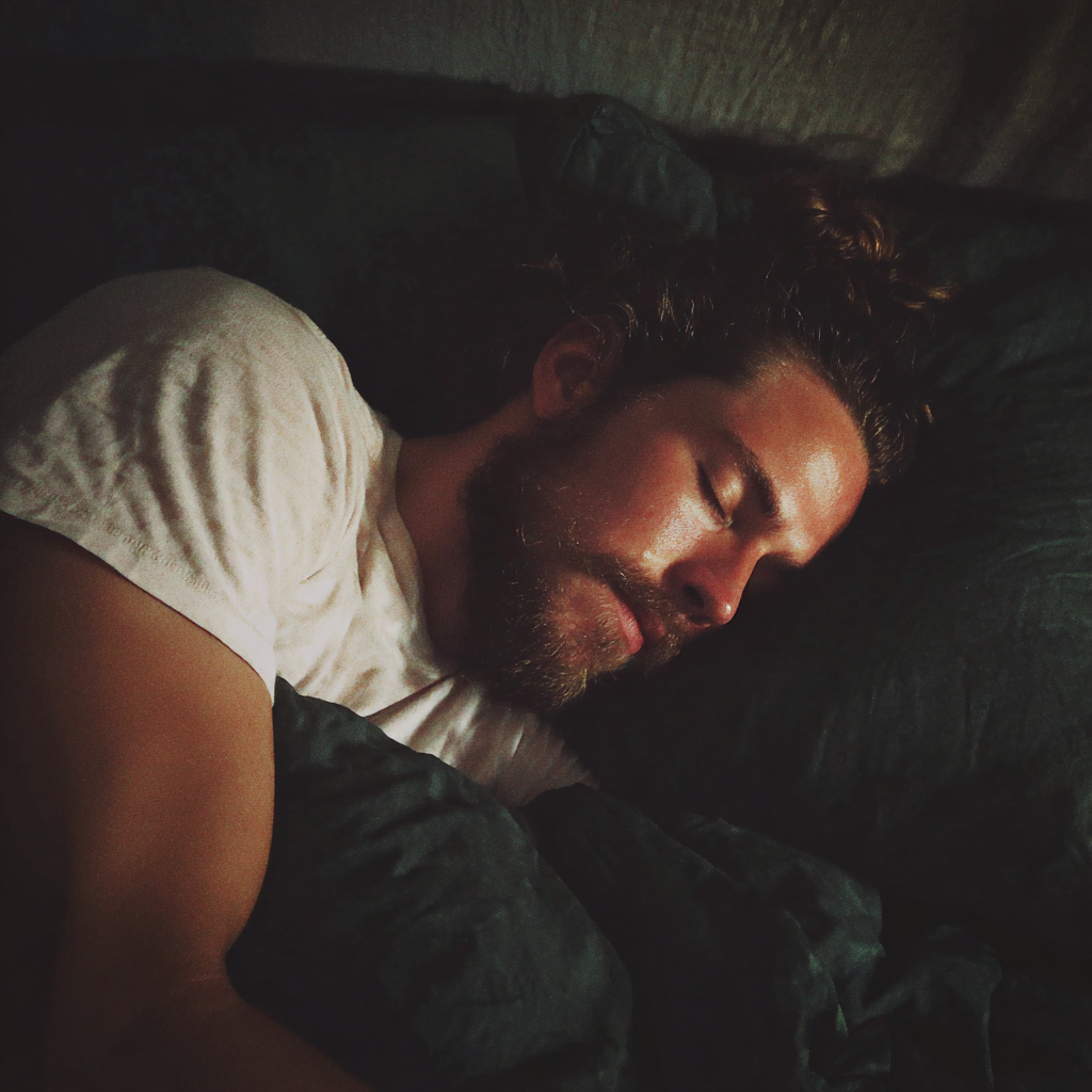 A sleeping man | Source: Midjourney