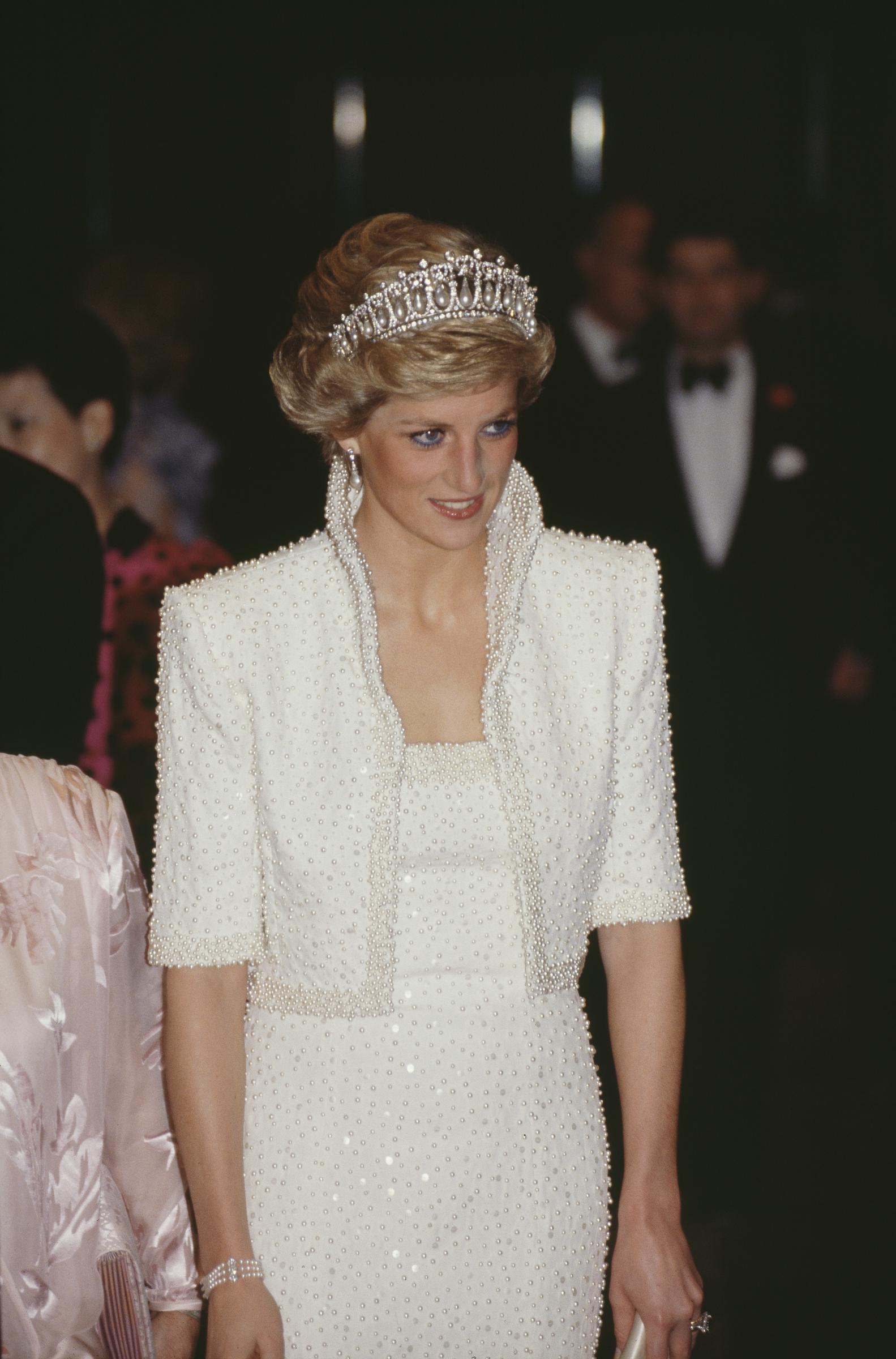 Princess Diana attends the gala opening of a cultural centre in Hong Kong, November 1989 | Source: Getty Images