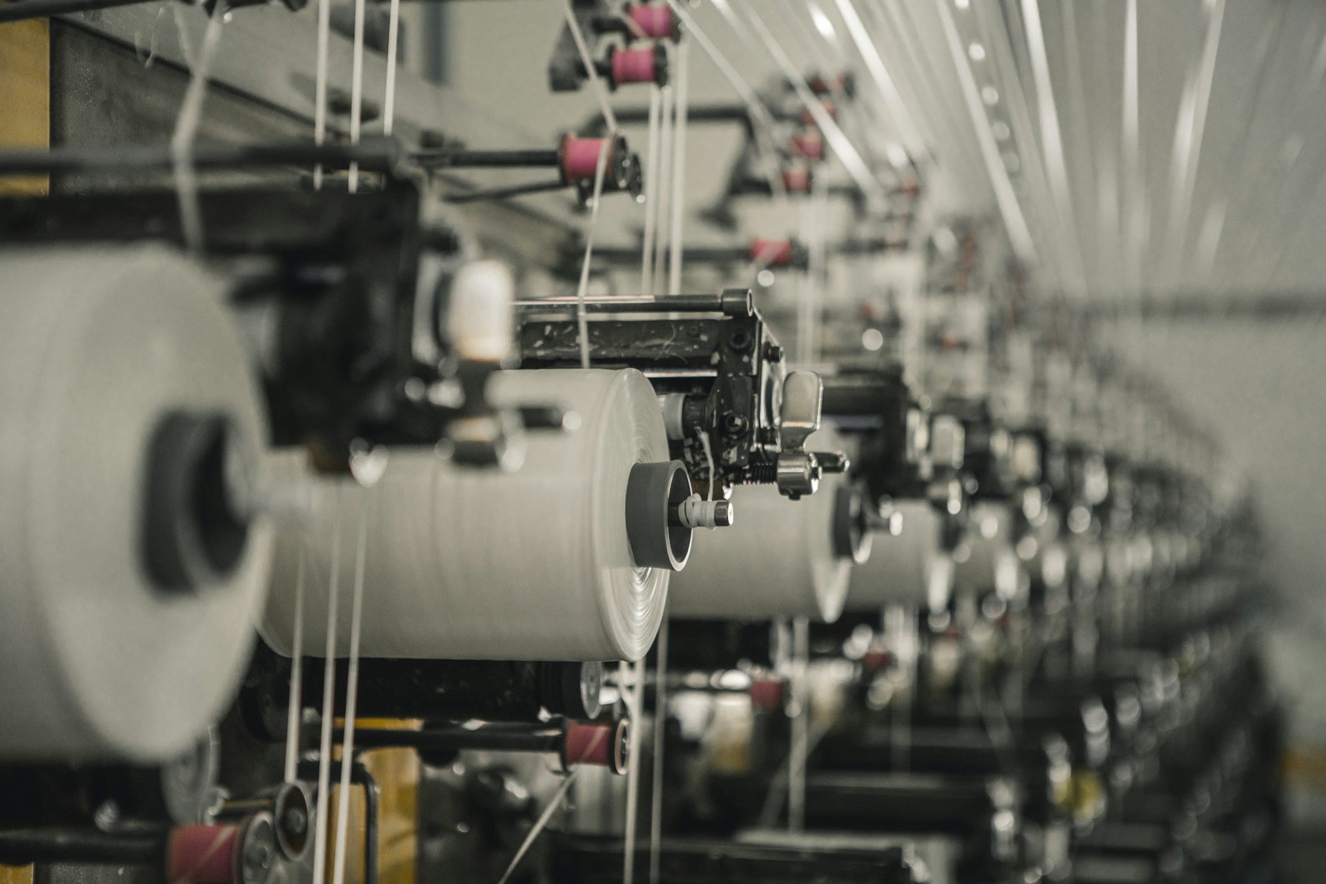 Machinery in a factory | Source: Unsplash
