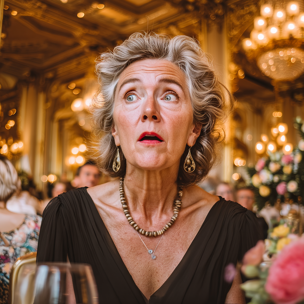 A shocked woman | Source: Midjourney