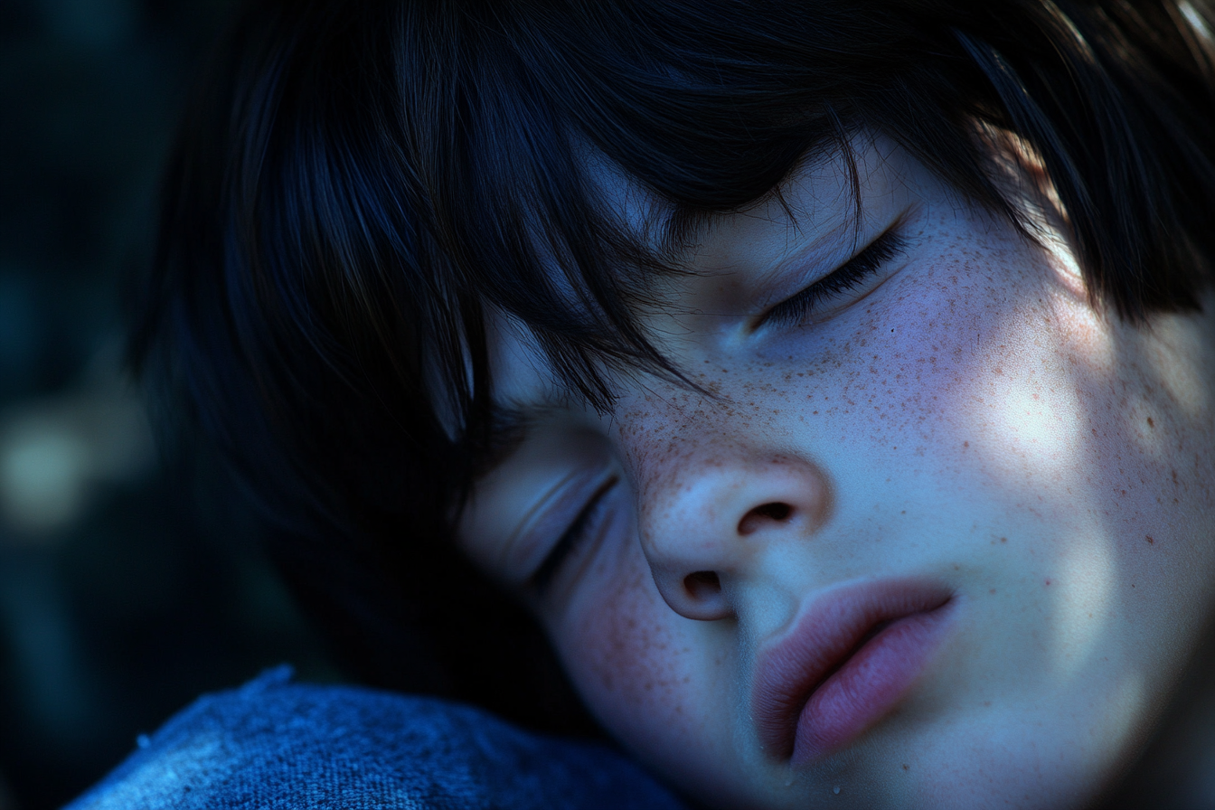 A teen boy sleeping | Source: Midjourney