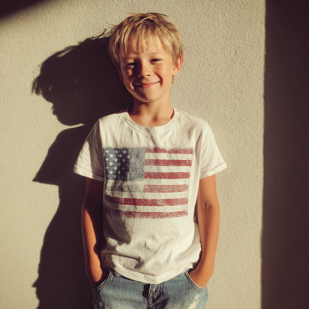 A smiling little boy | Source: Midjourney