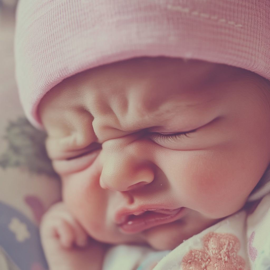 A close up of a newborn baby | Source: Midjourney