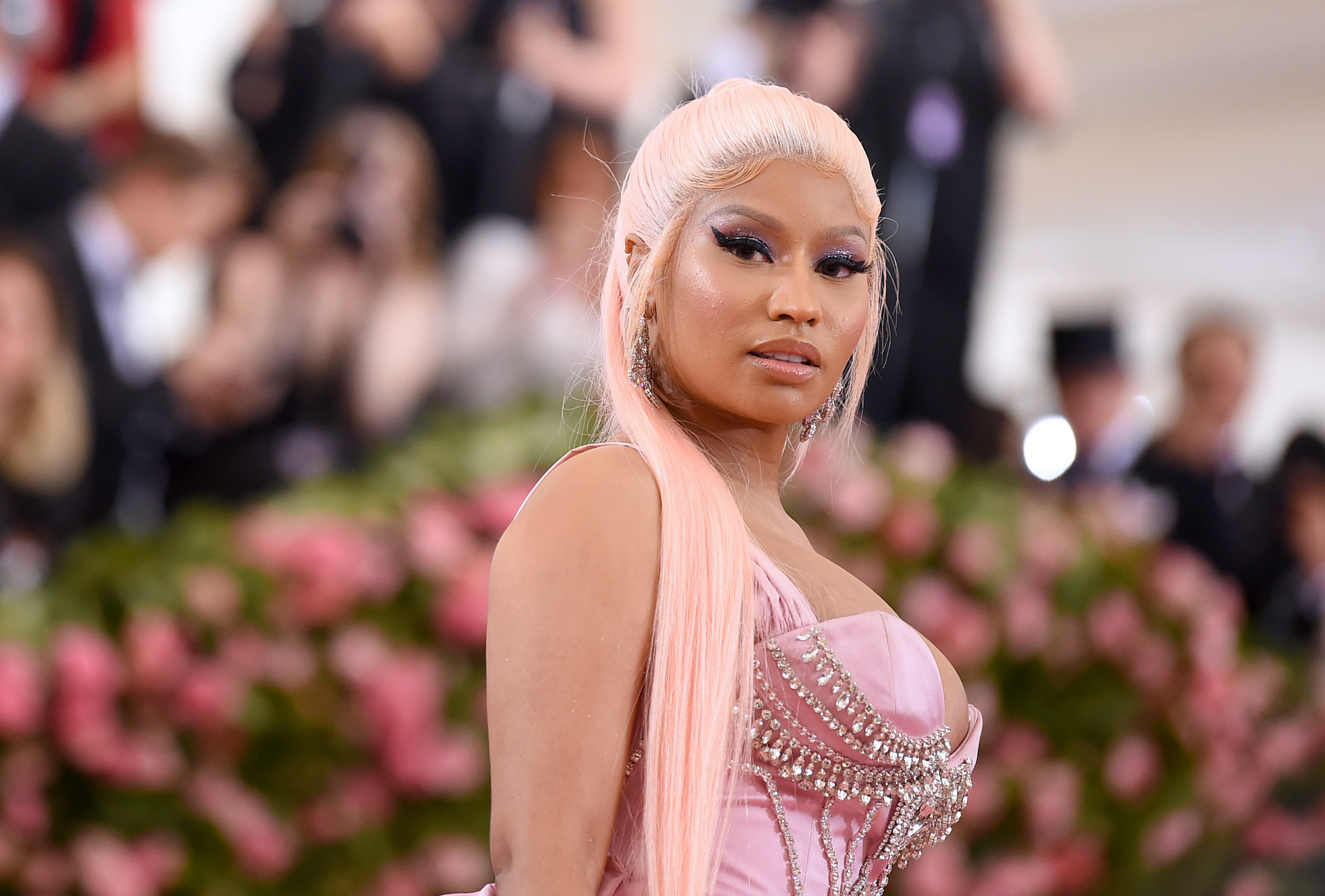 Nicki Minaj attends The 2019 Met Gala Celebrating Camp: Notes on Fashion at Metropolitan Museum of Art on May 06, 2019 in New York City. | Source: Getty Images
