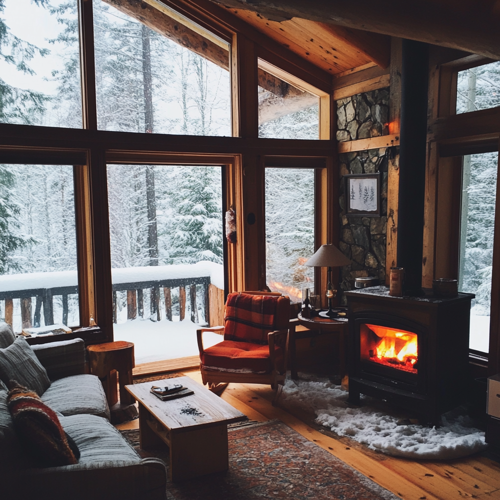 A cozy cabin | Source: Midjourney