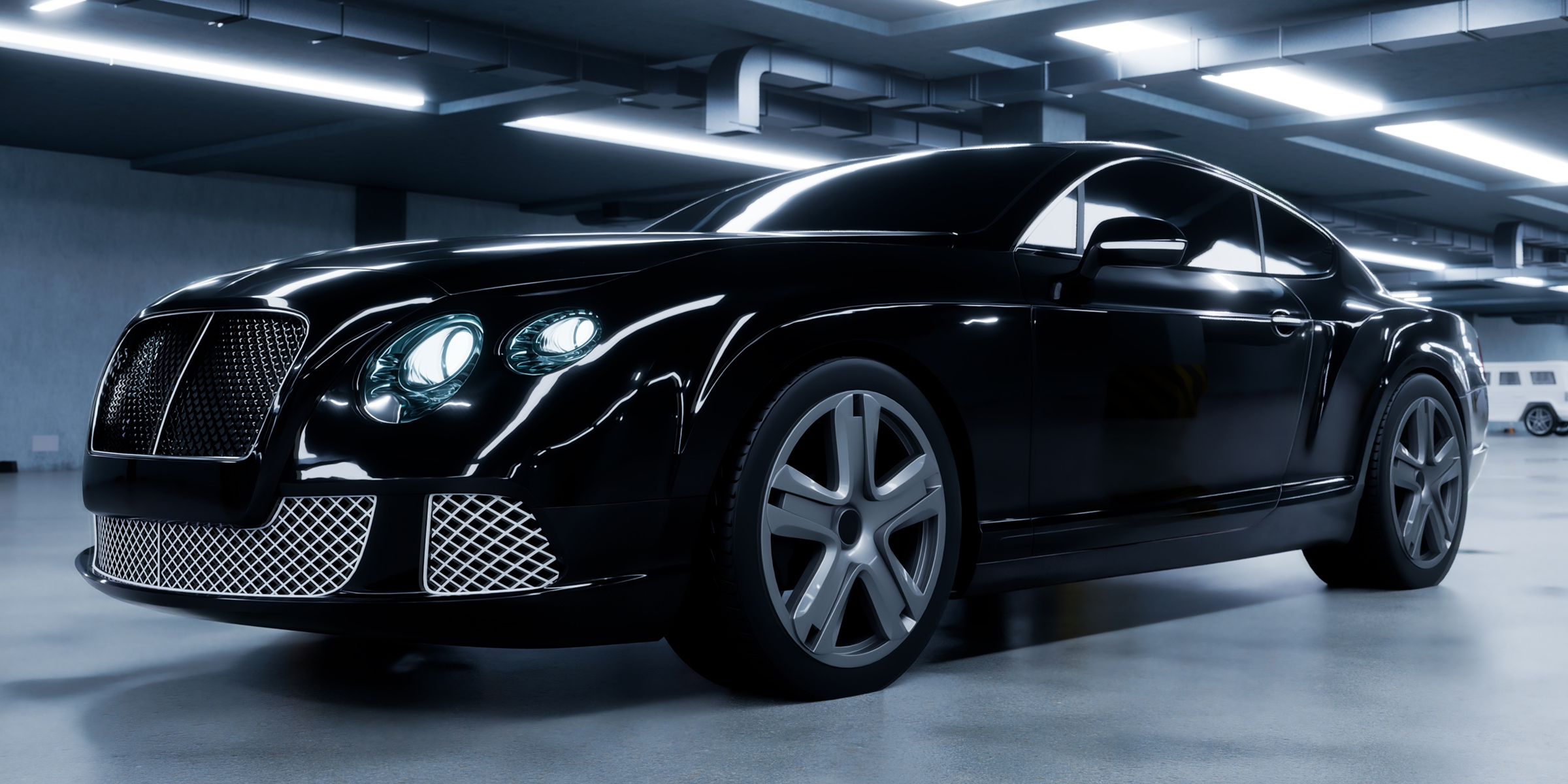 A posh black car | Source: Shutterstock