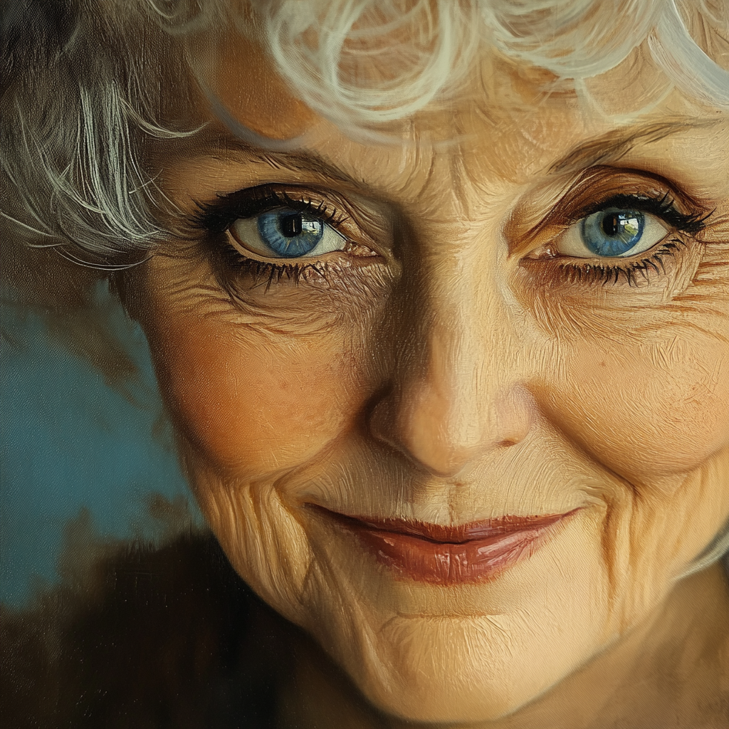 A smiling woman | Source: Midjourney