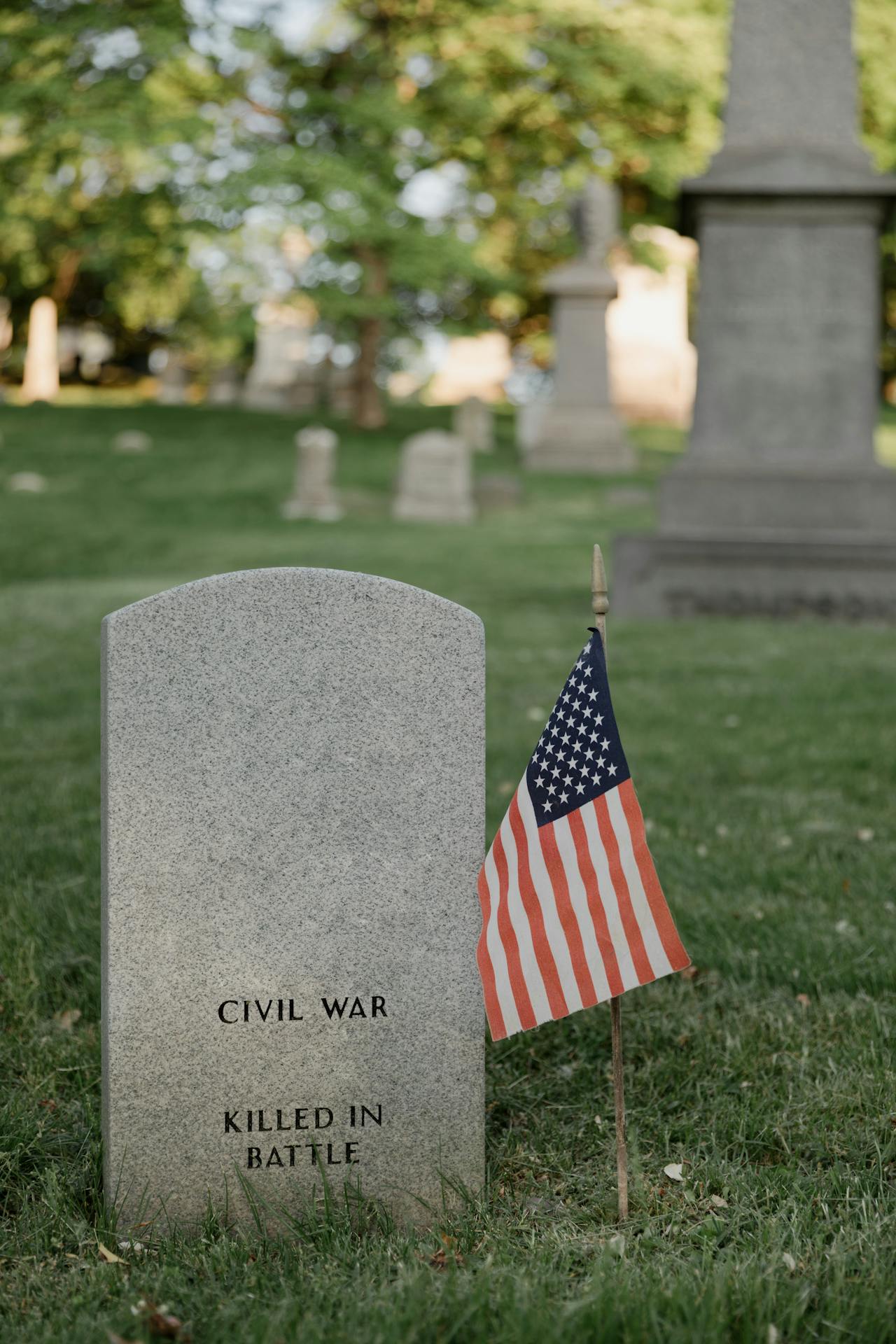 A veteran's tombstone | Source: Pexels