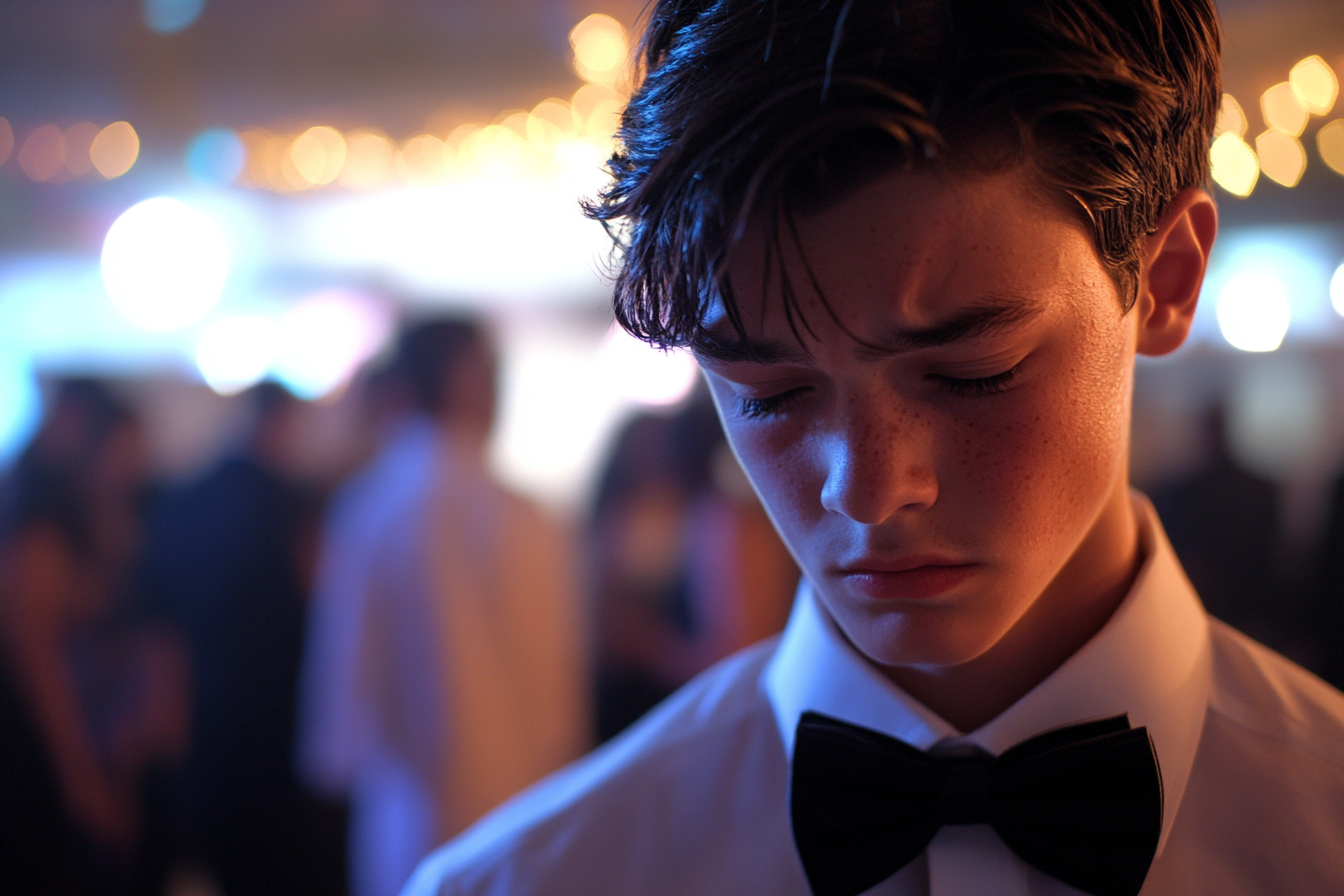 An upset boy | Source: Midjourney