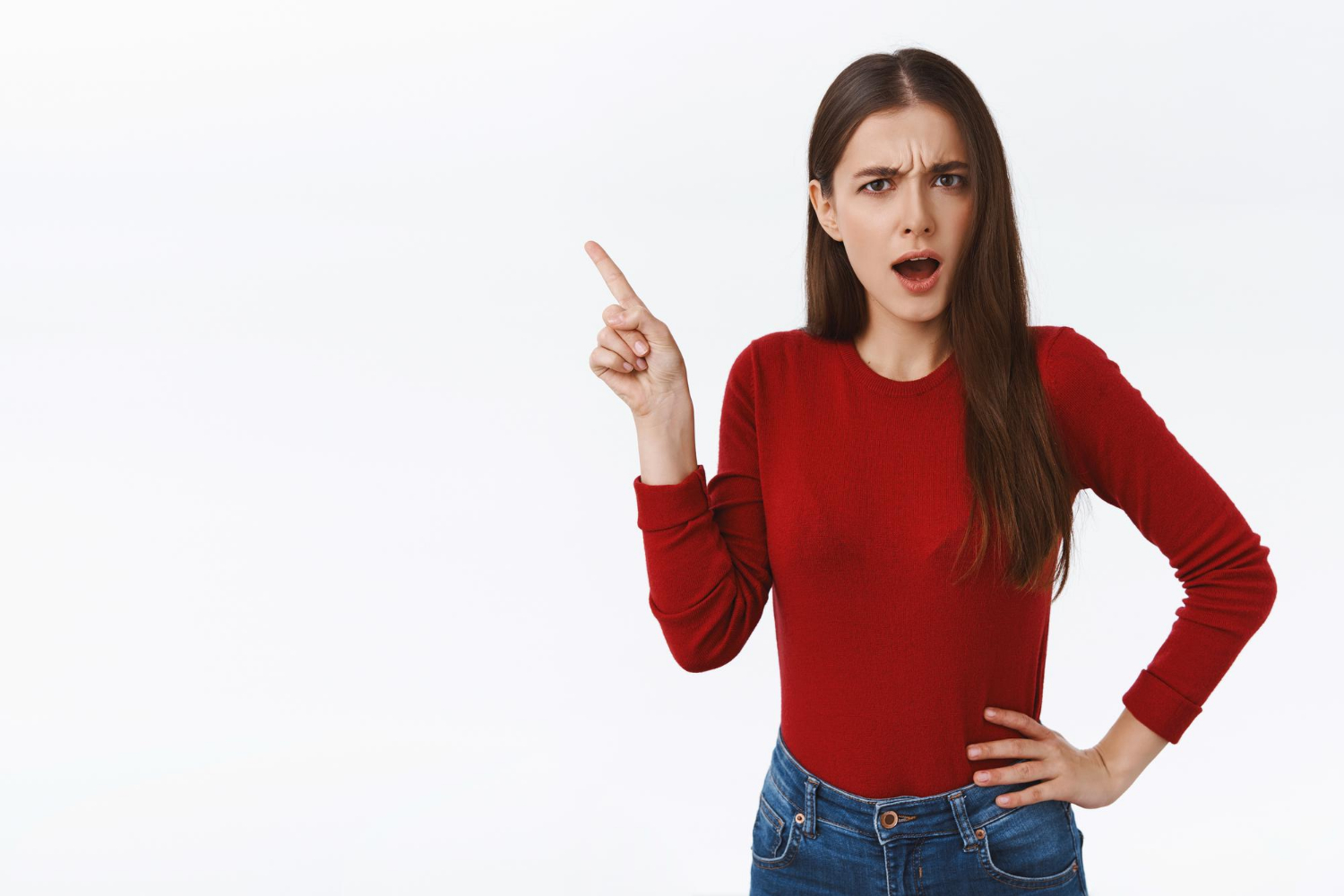 An angry woman | Source: Freepik