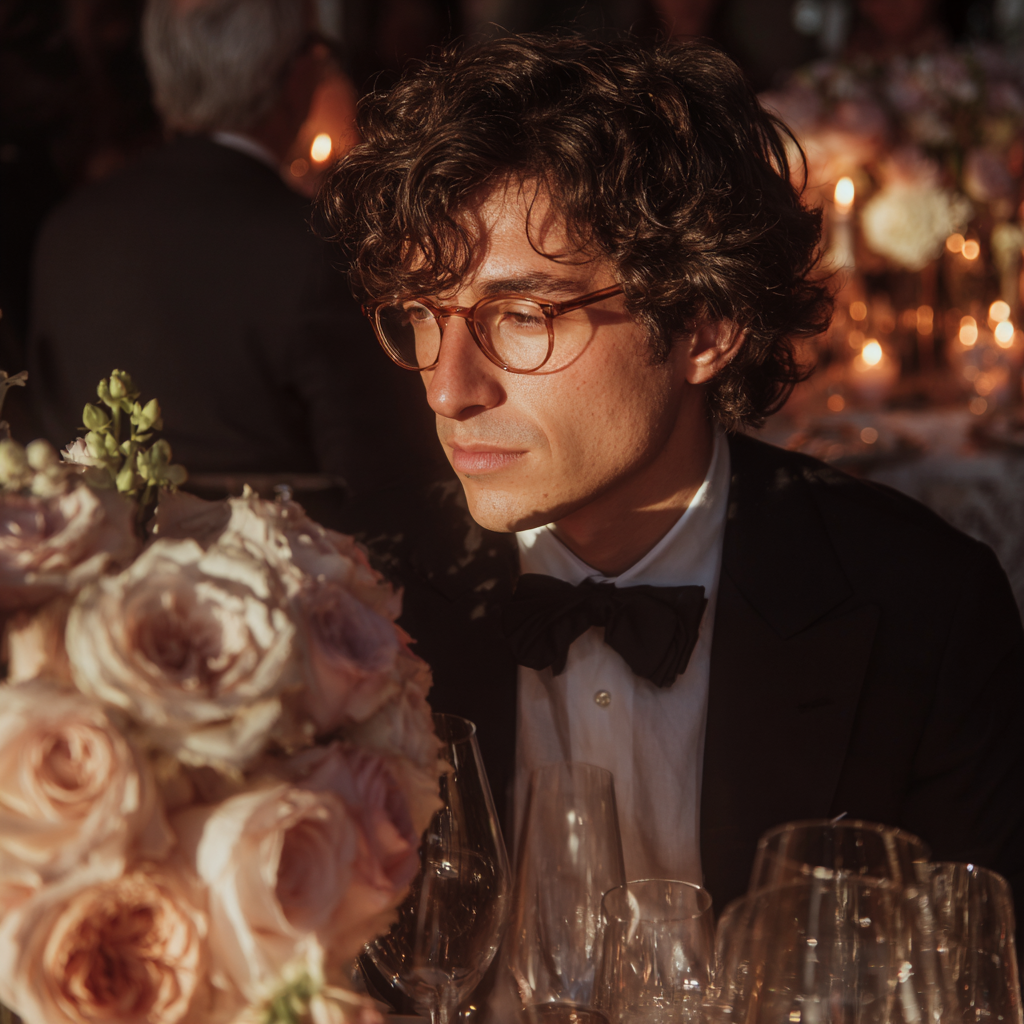 A pensive man sitting at a table | Source: Midjourney