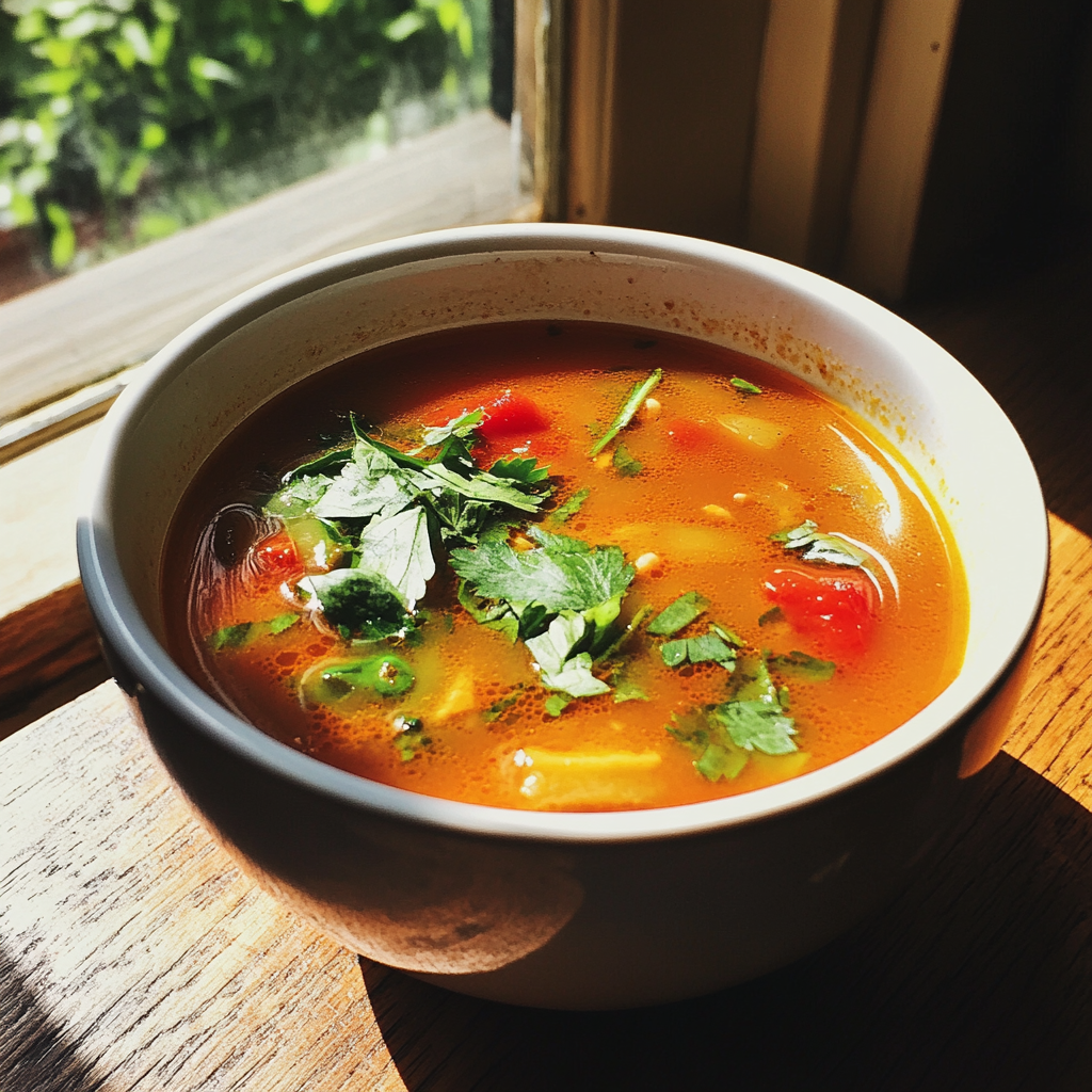 A bowl of soup | Source: Midjourney