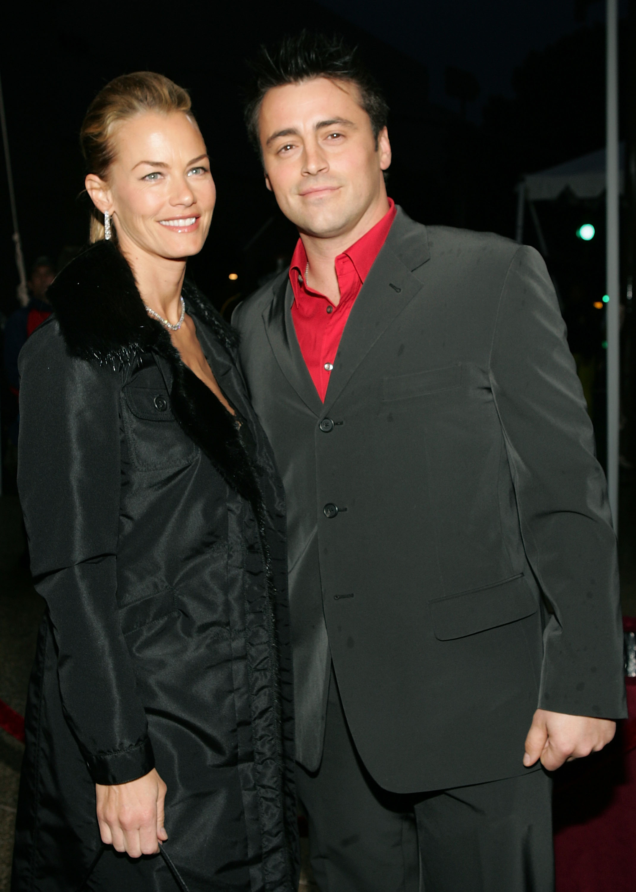 Melissa McKnight and Matt LeBlanc at the 31st Annual People's Choice Awards on January 9, 2005, in Pasadena, California. | Sources: Getty Images