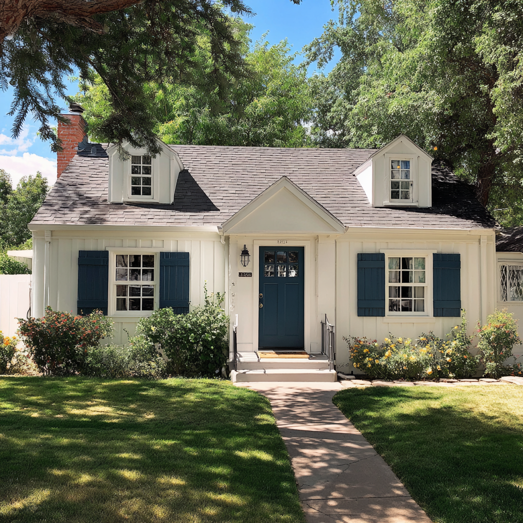 The exterior of a rental | Source: Midjourney