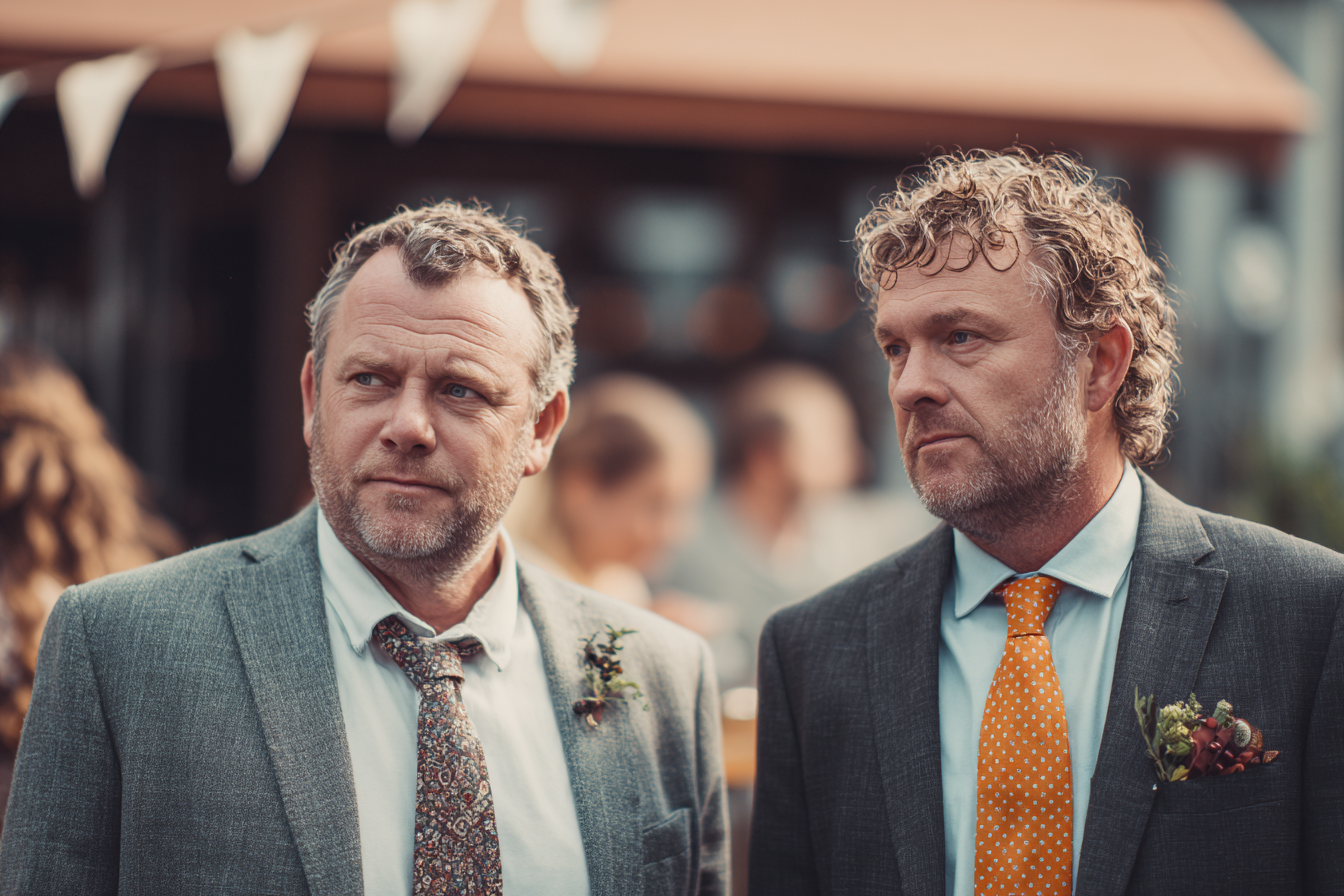 People at a wedding | Source: Midjourney