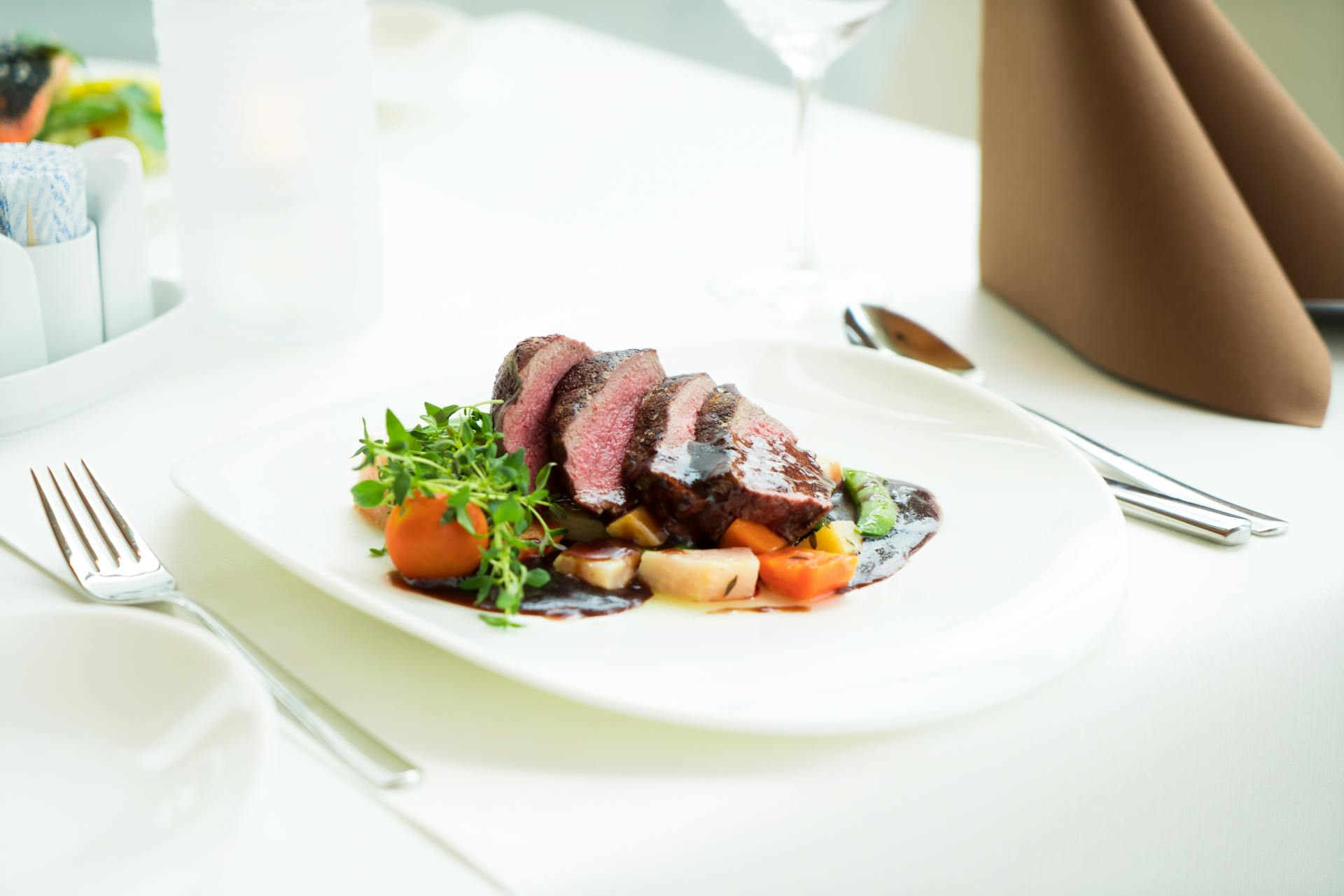 A plate of food on a table | Source: Pexels