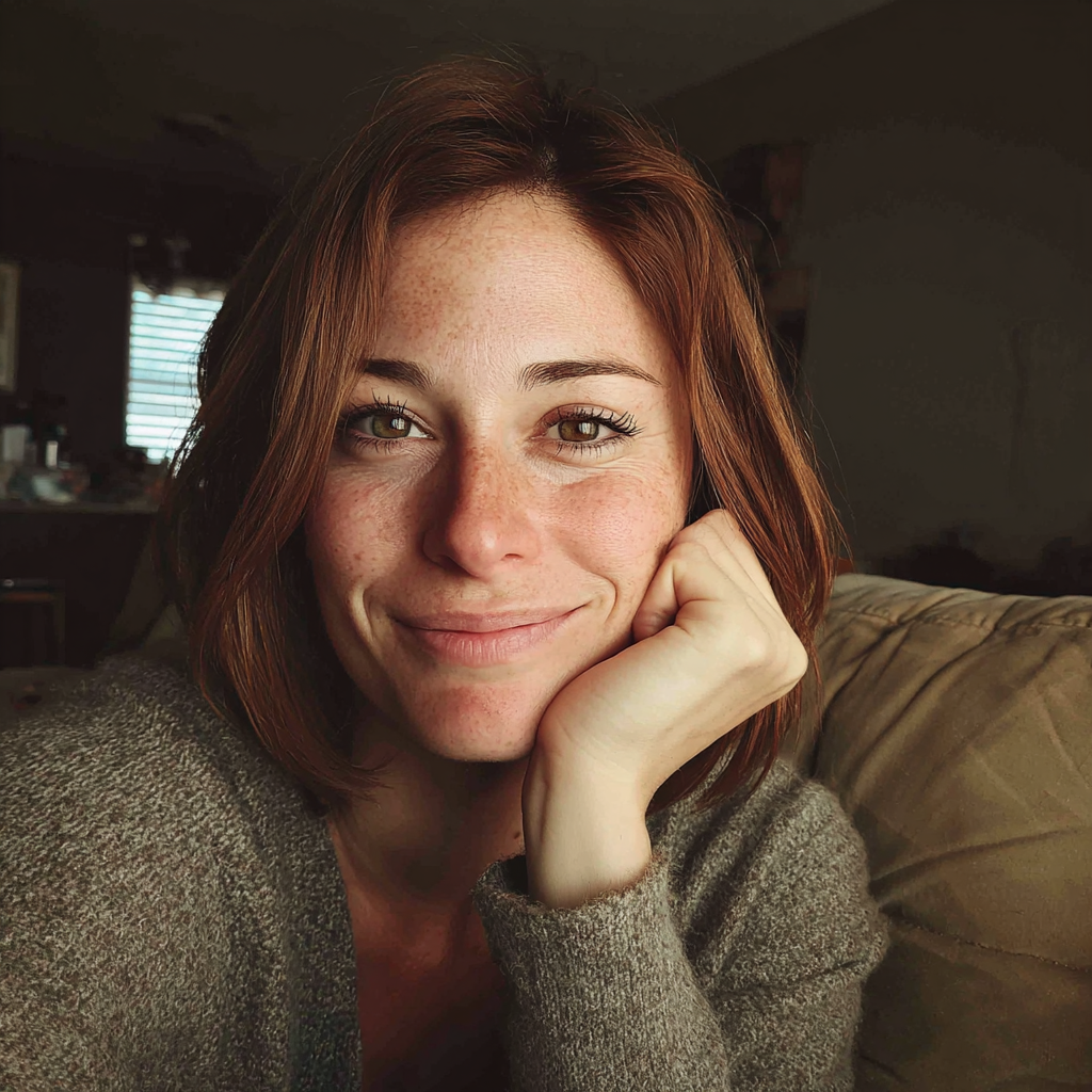 A close up of a smiling woman | Source: Midjourney