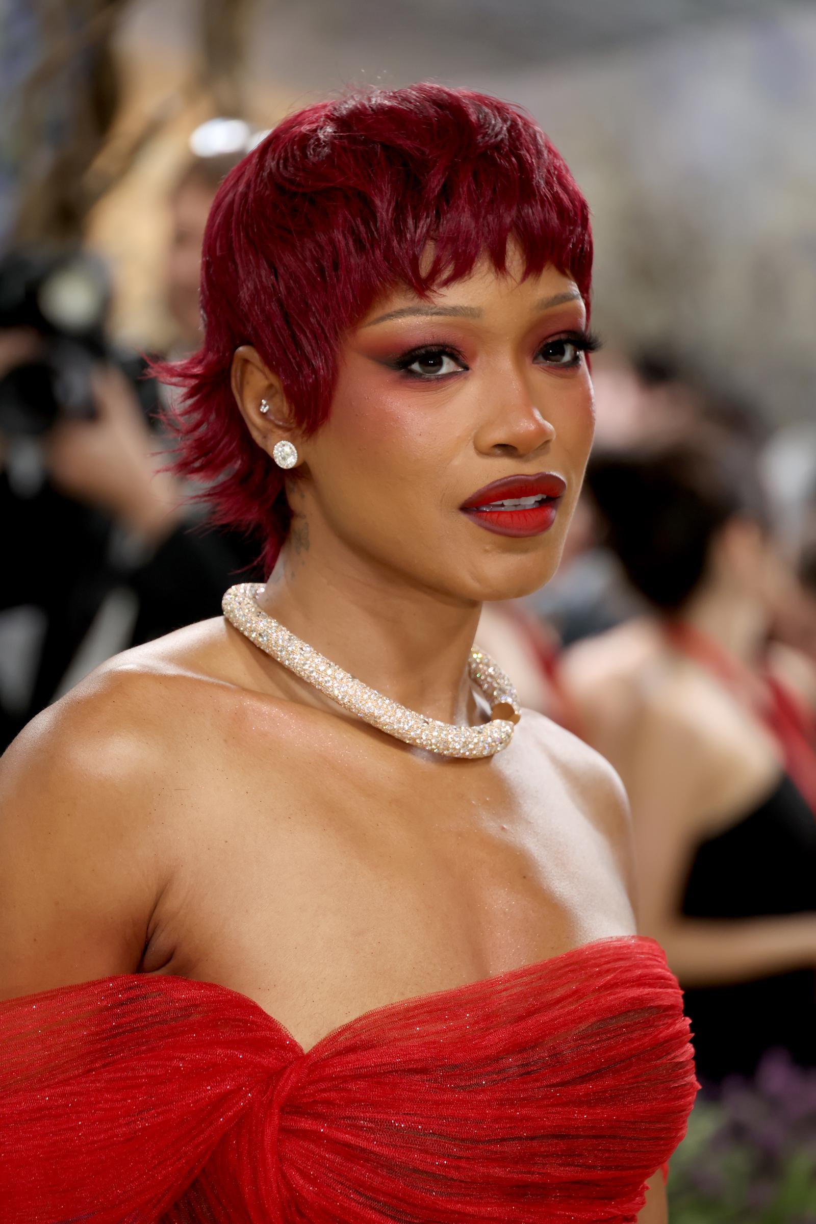 Keke Palmer attends the 2026 Met Gala celebrating "Costume Art" at the Metropolitan Museum of Art on May 4, 2026 in New York City. | Source: Getty Images
