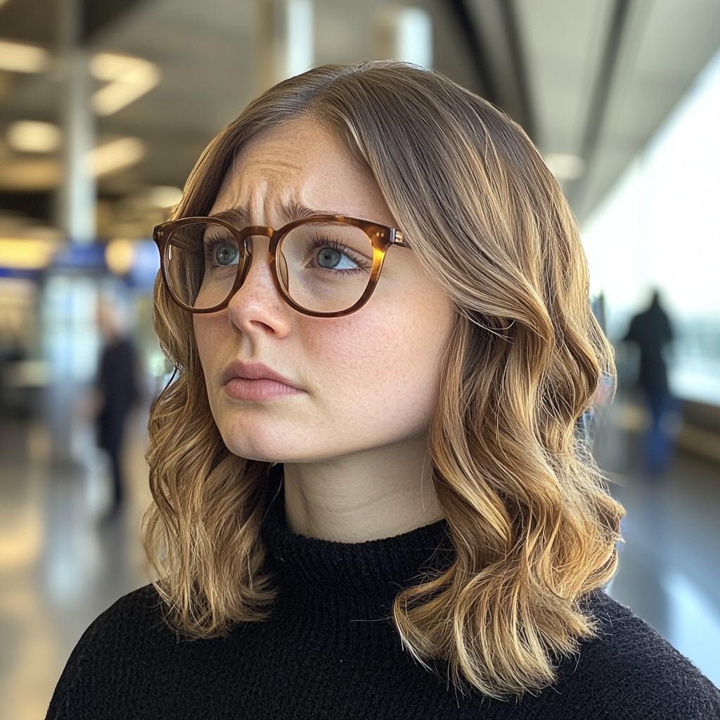 An upset young woman | Source: Midjourney