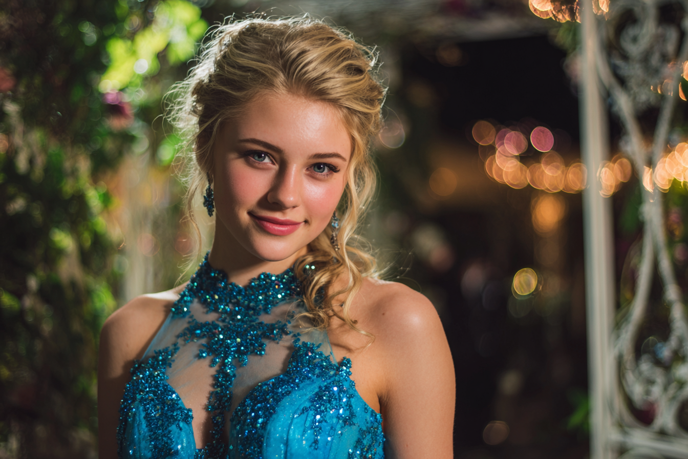 A teen girl attending prom | Source: Midjourney