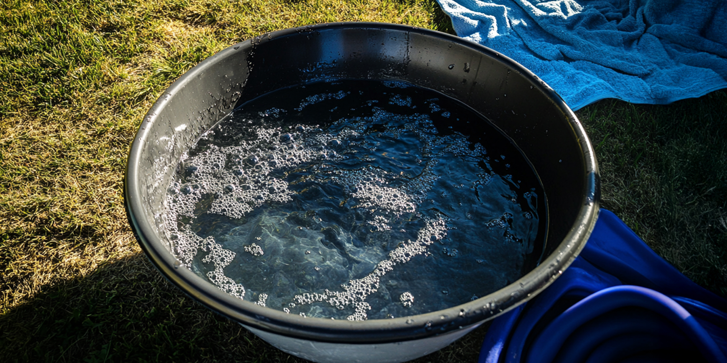 A basin filled with soapy water | Source: The Celebritist