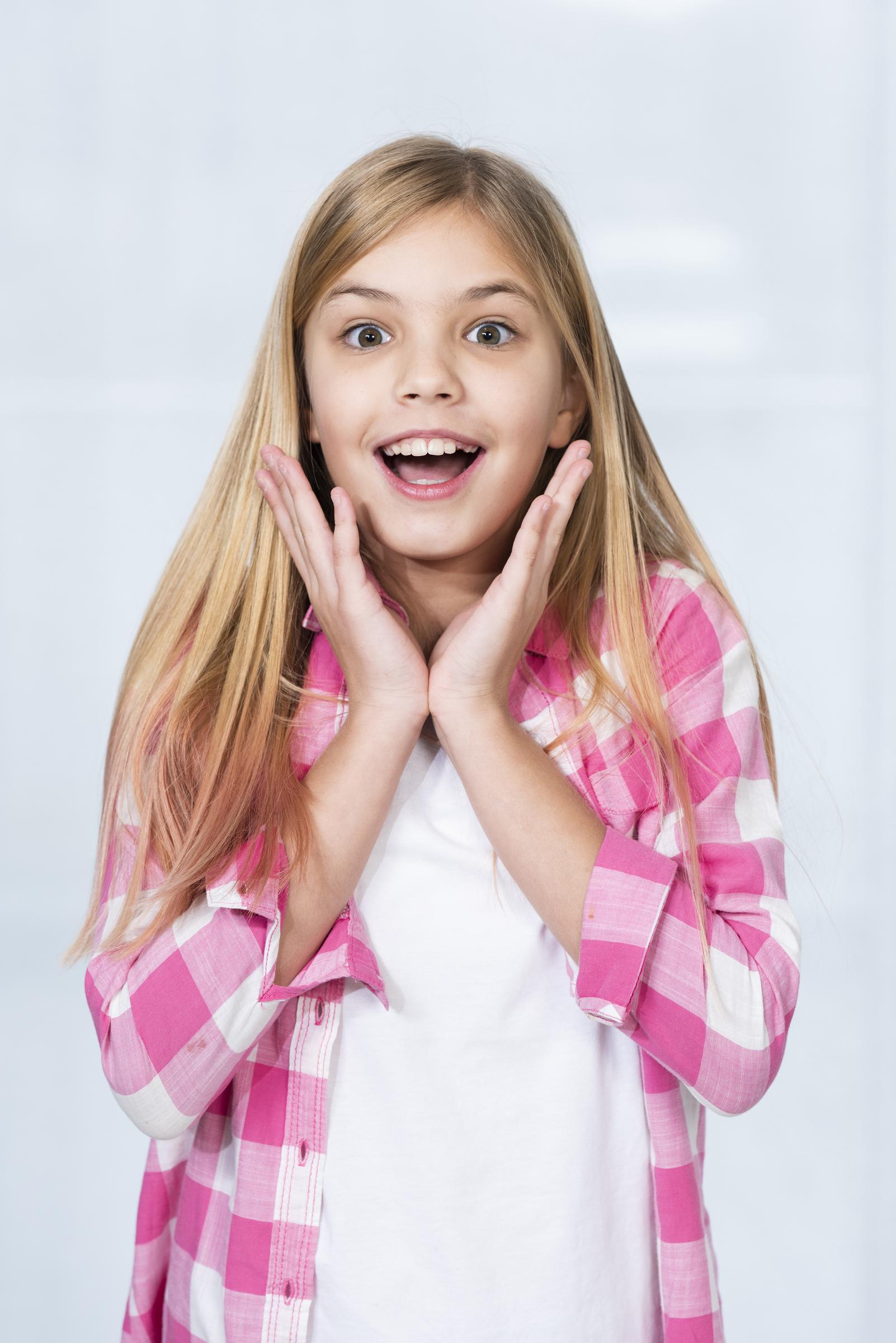 An excited girl | Source: Freepik