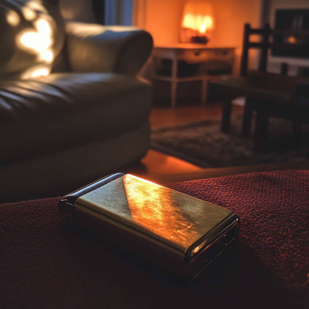 A lighter on a table | Source: Midjourney