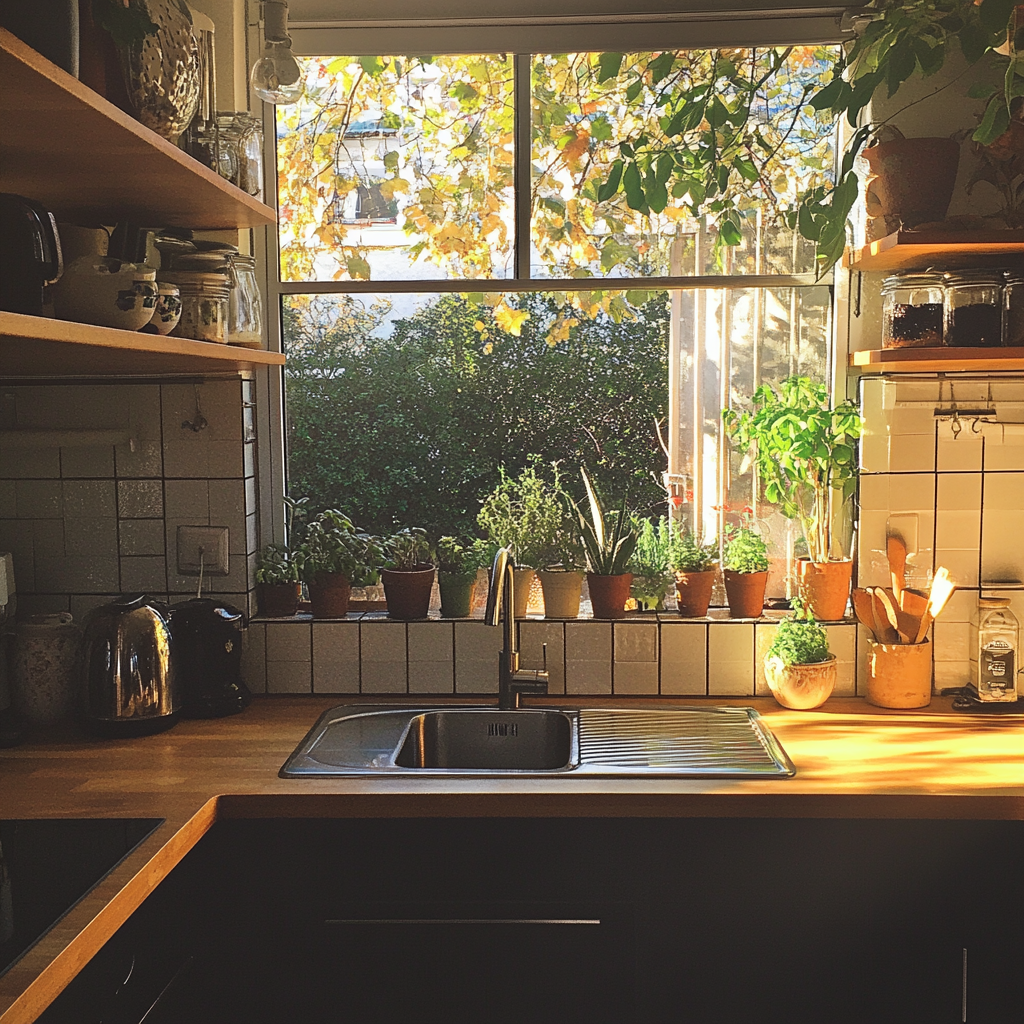 A cozy kitchen | Source: Midjourney