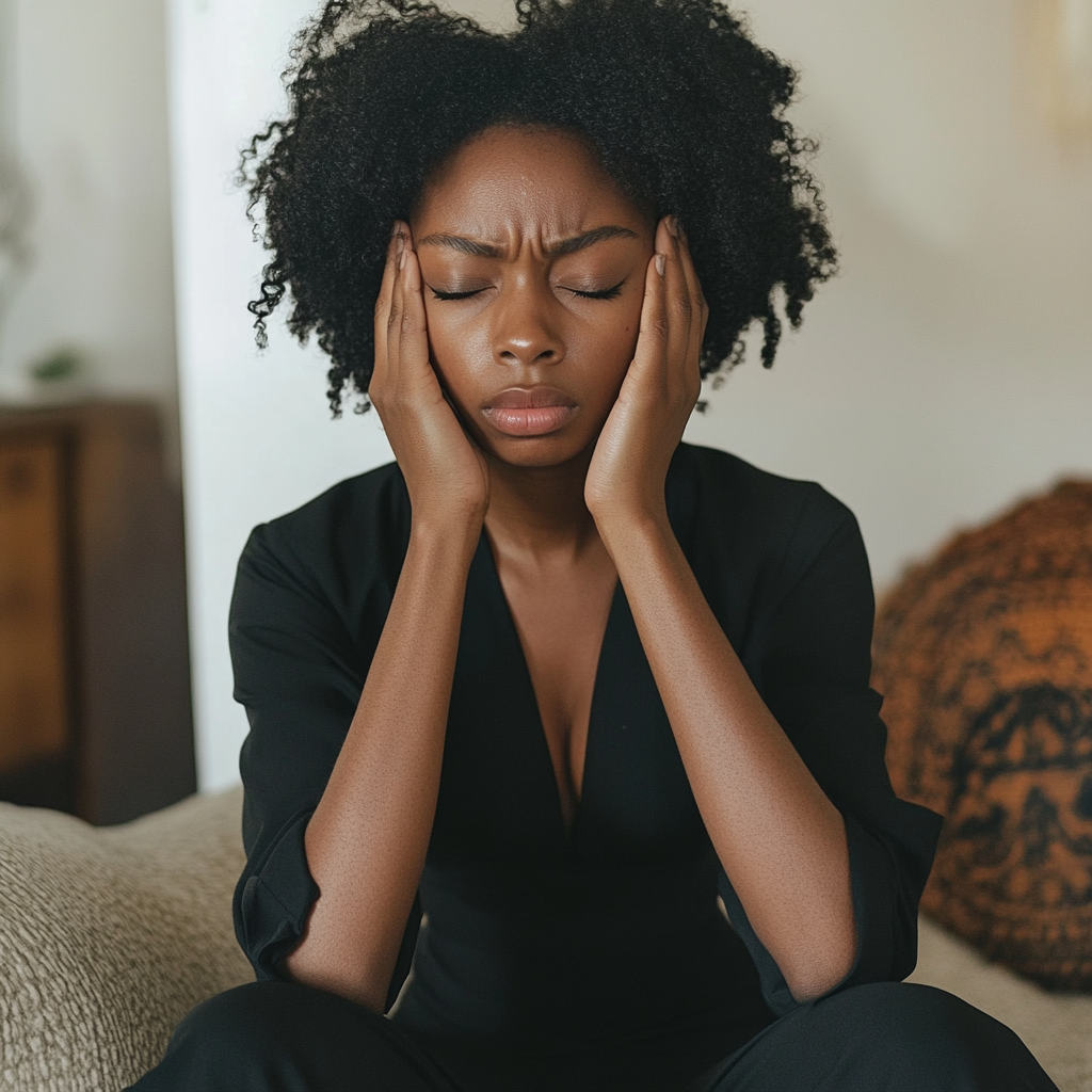 Une femme bouleversée | Source : Midjourney