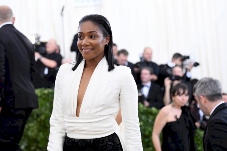 Tiffany Haddish at the Heavenly Bodies: Fashion &amp; The Catholic Imagination Costume Institute Gala at The Metropolitan Museum of Art on May 7, 2018 in New York City. | Photo by Noam Galai/Getty Images for New York Magazine