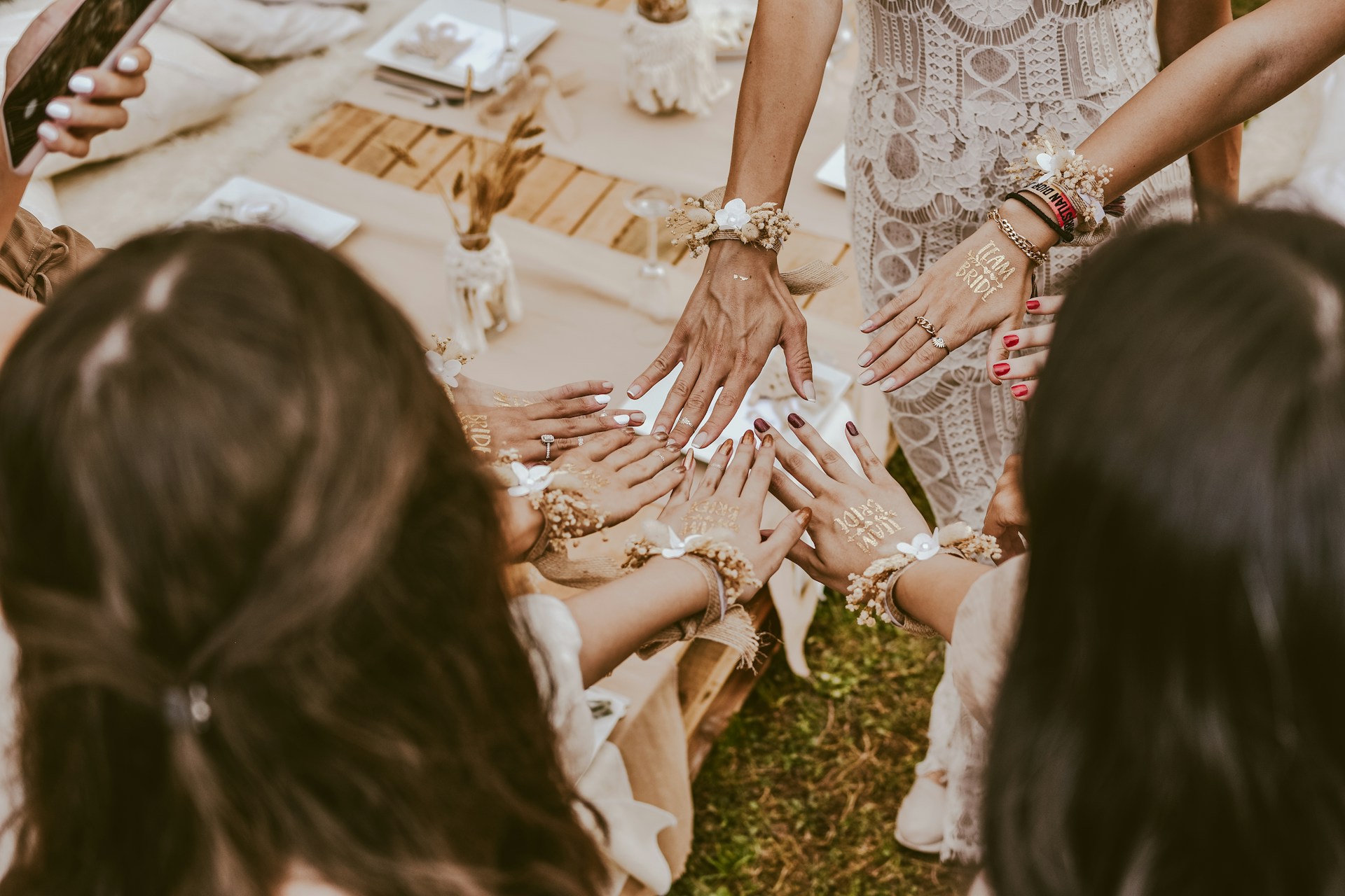 Women chilling at a bachelorette party | Source: Unsplash