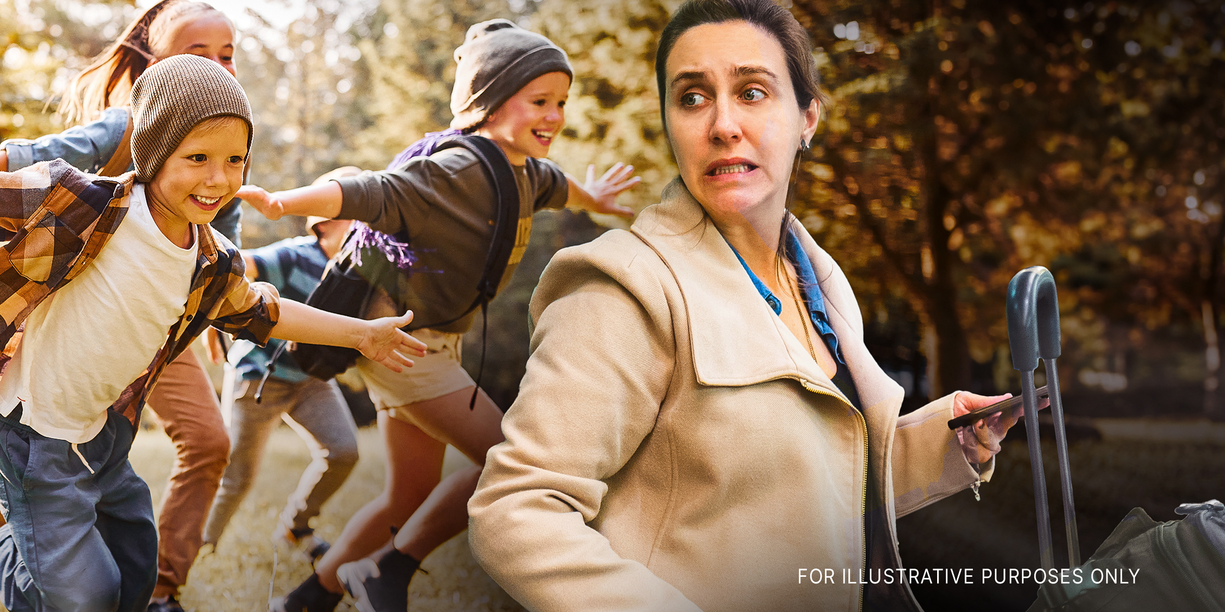 A womand and a bunch of children | Source: Shutterstock