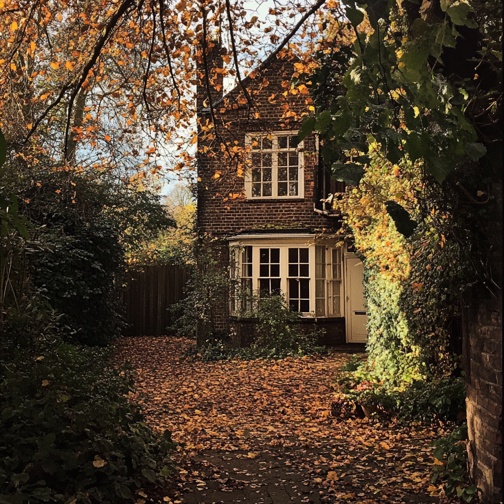 A garden in autumn | Source: Midjourney