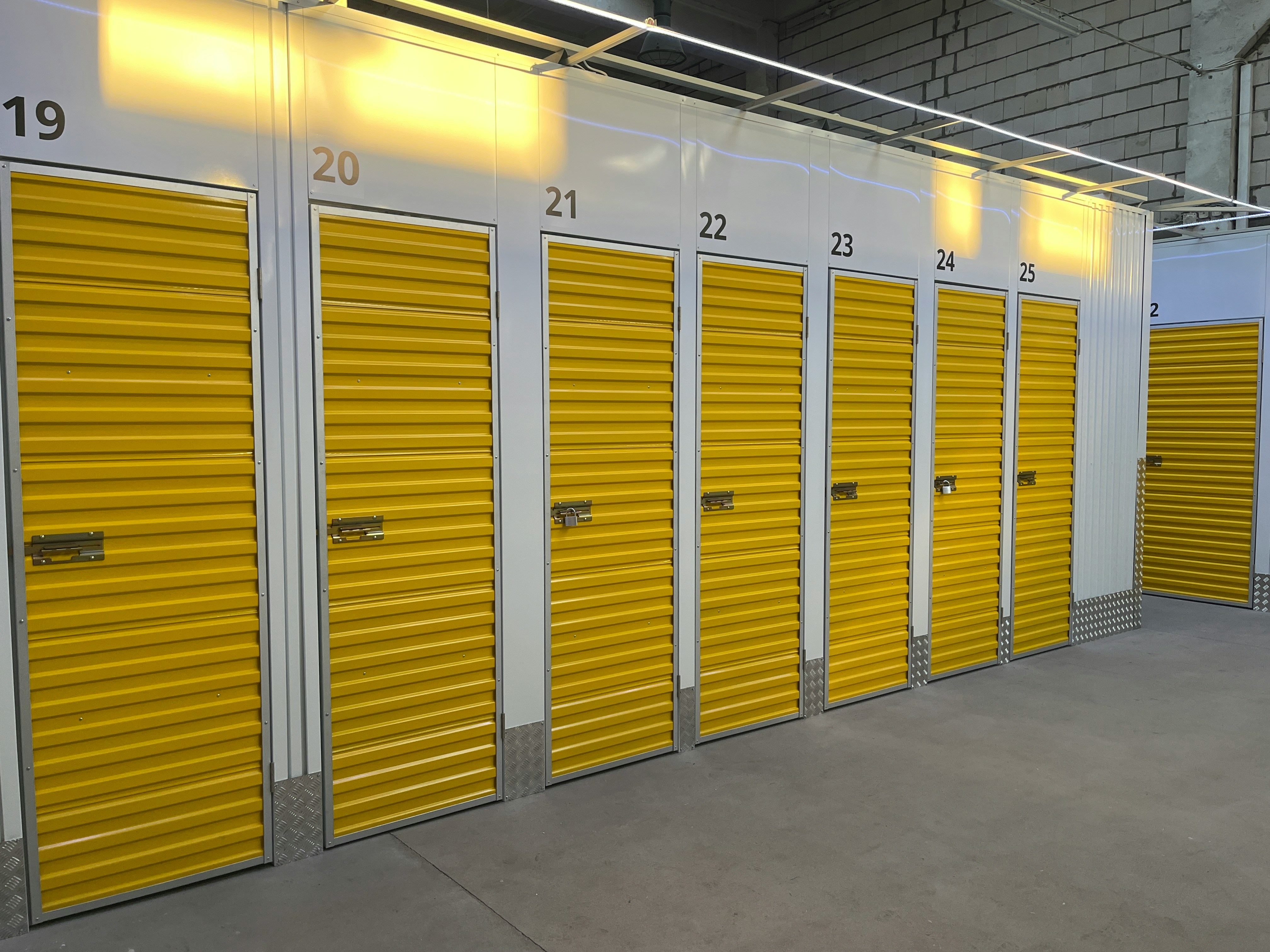 A row of doors at a storage facility | Source: Unsplash
