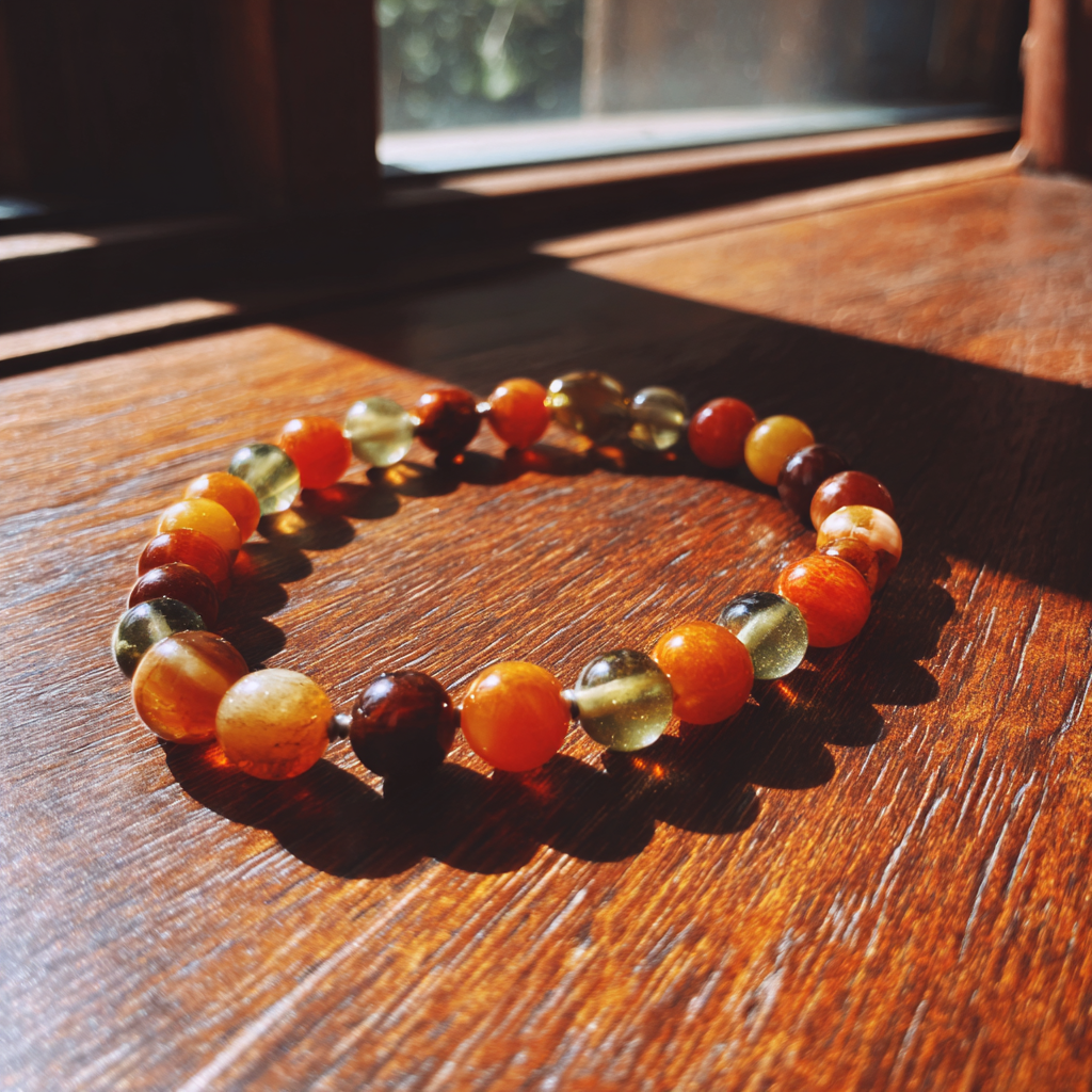A homemade bracelet | Source: Midjourney