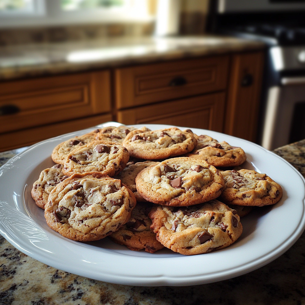 A plate of cookies | Source: Midjourney