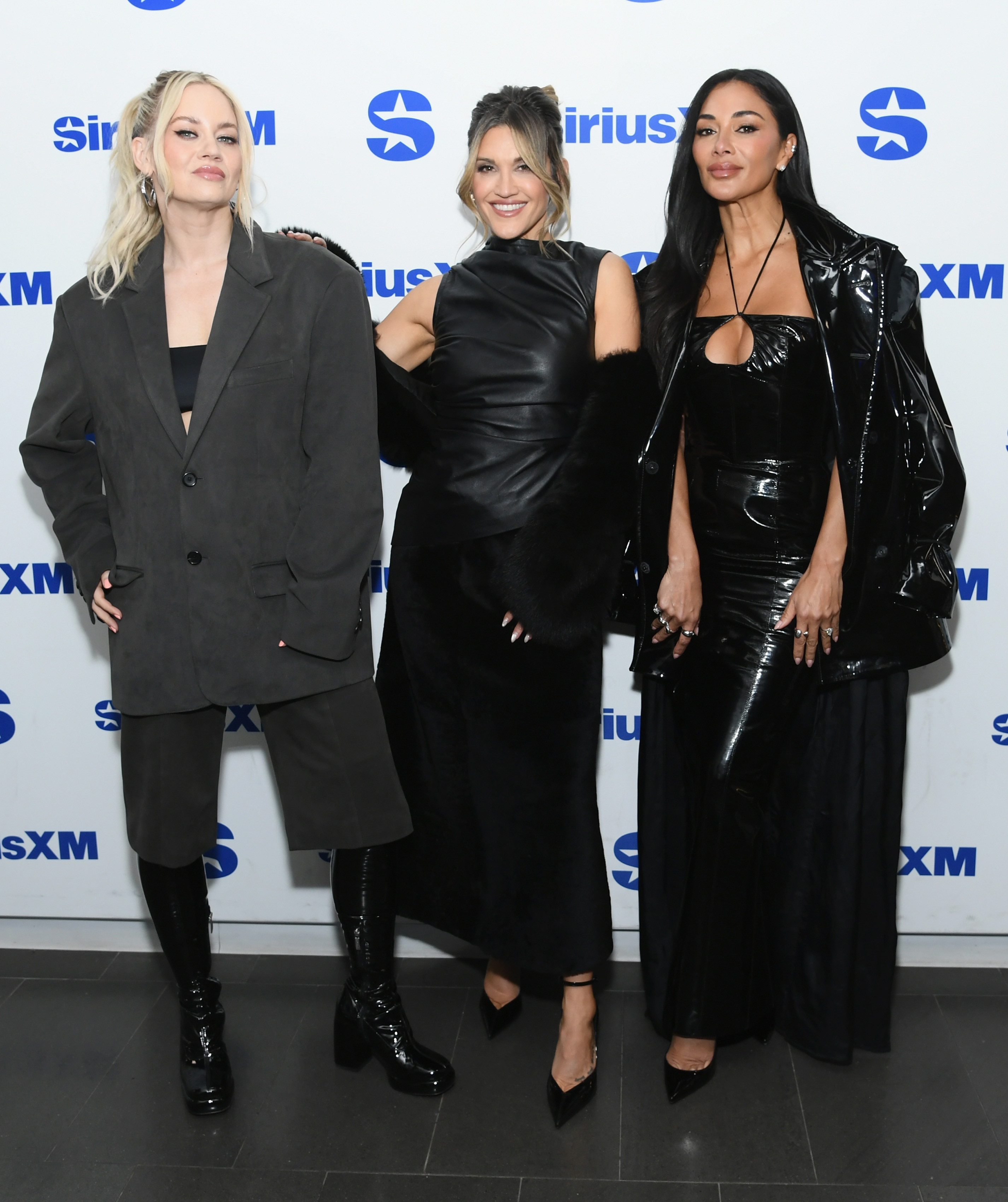 Kimberly Wyatt, Ashley Roberts and Nicole Scherzinger of the Pussycat Dolls visit SiriusXM Studios on March 19, 2026 in New York City. | Source: Getty Images