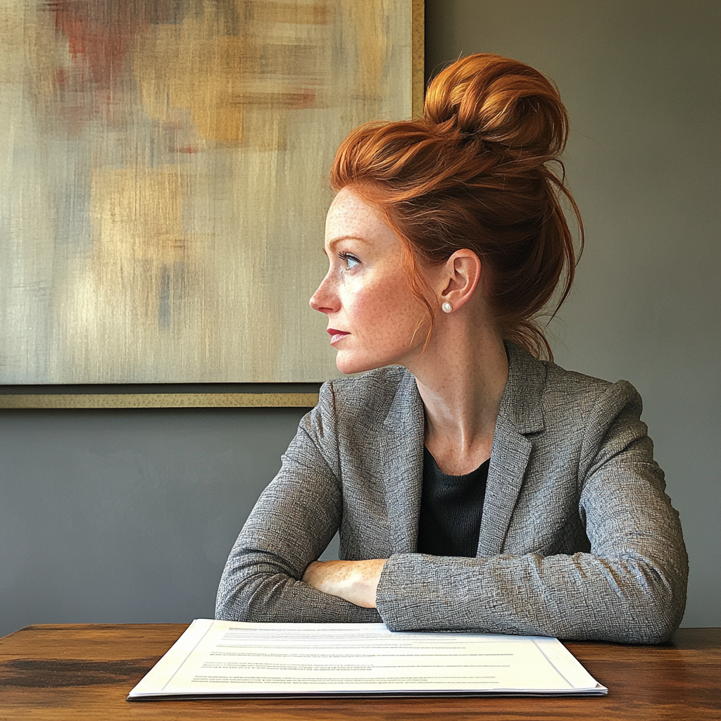 A mediator sitting at a table | Source: Midjourney