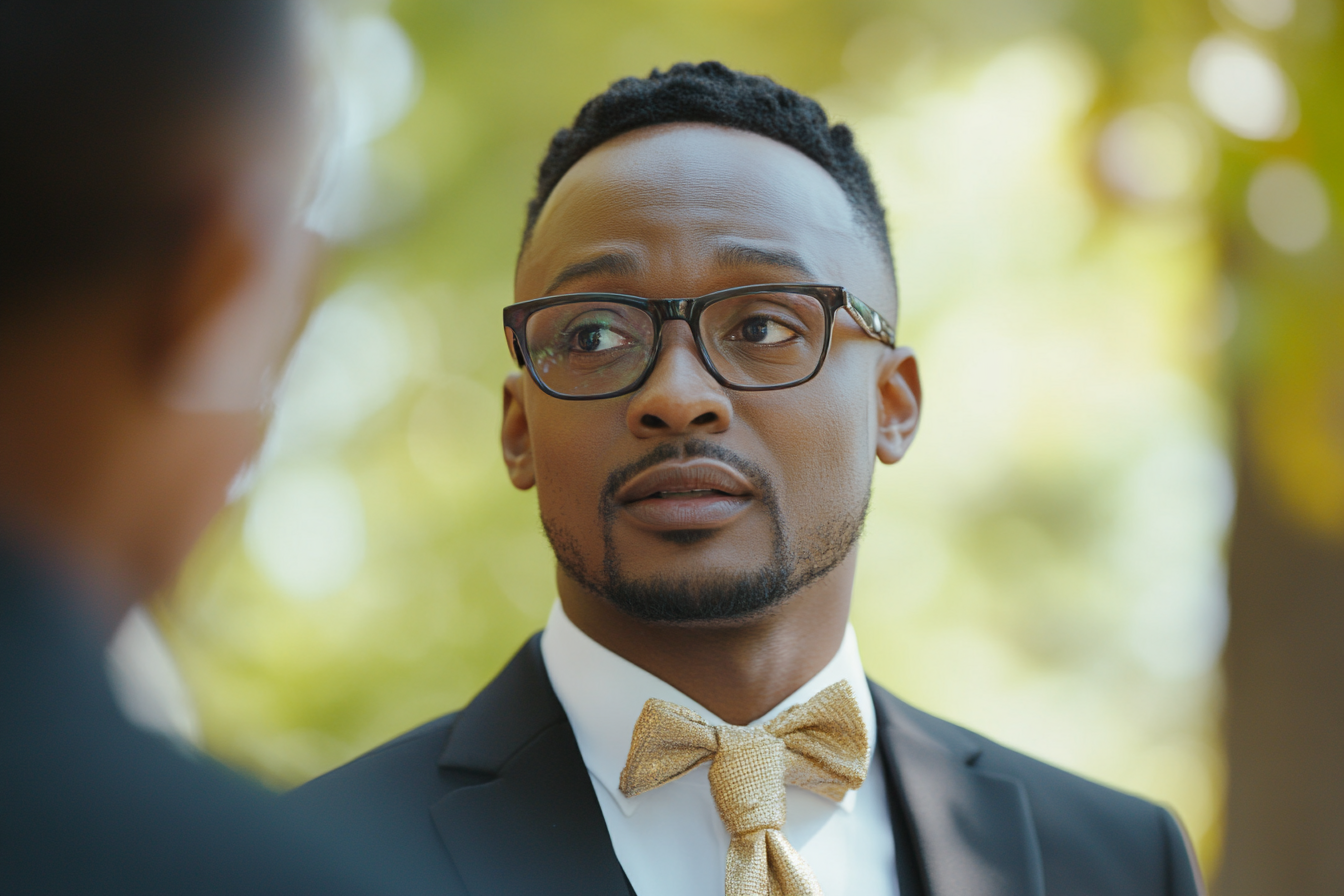 A wedding officiant | Source: Midjourney