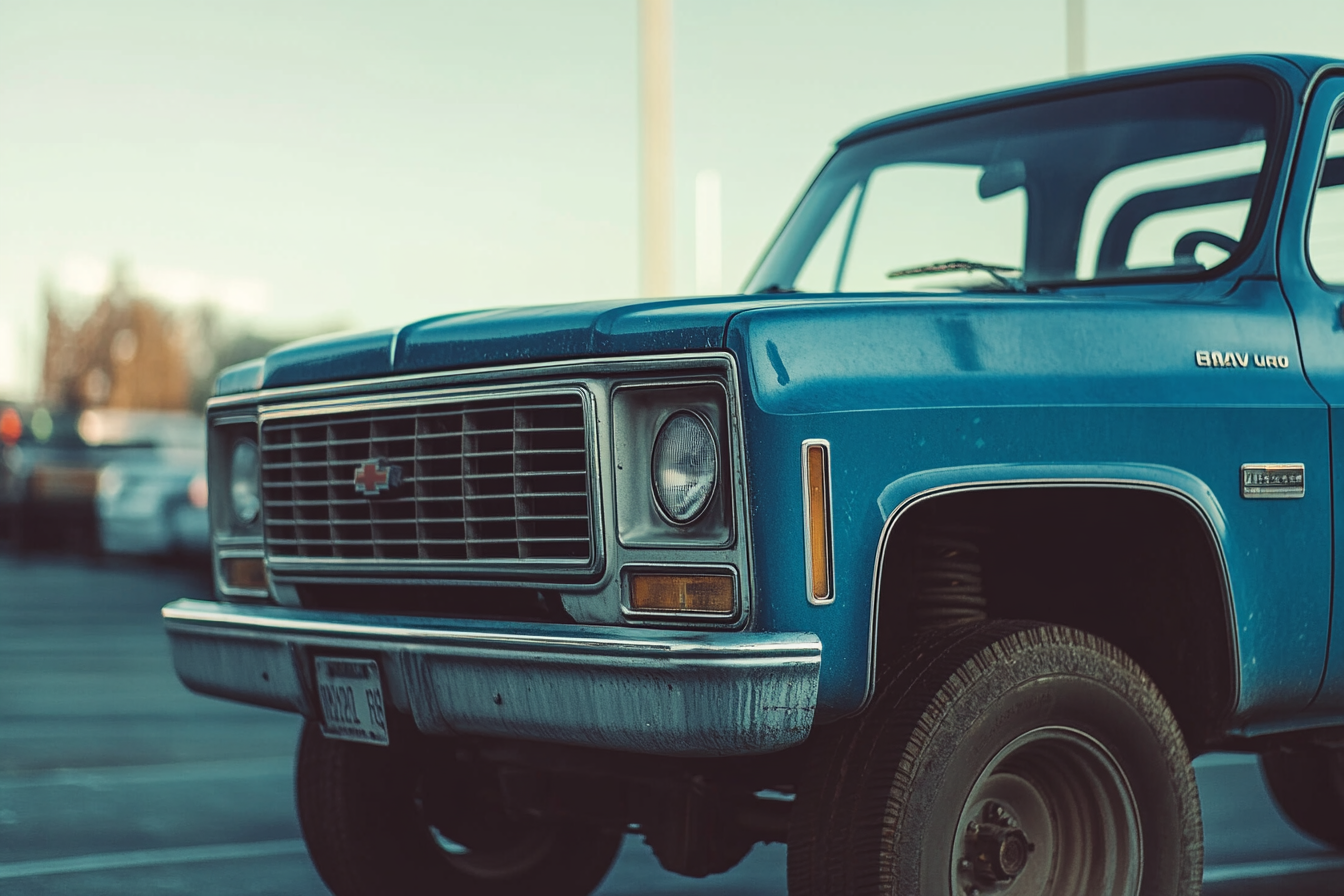 A blue truck | Source: Midjourney